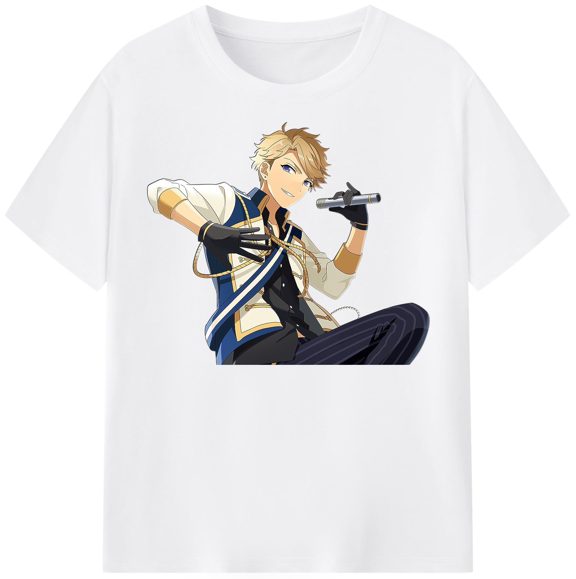 （画像用） あんさんぶるスターズ! Ensemble Stars 綿100％半袖Tシャツ（フロントプリント）