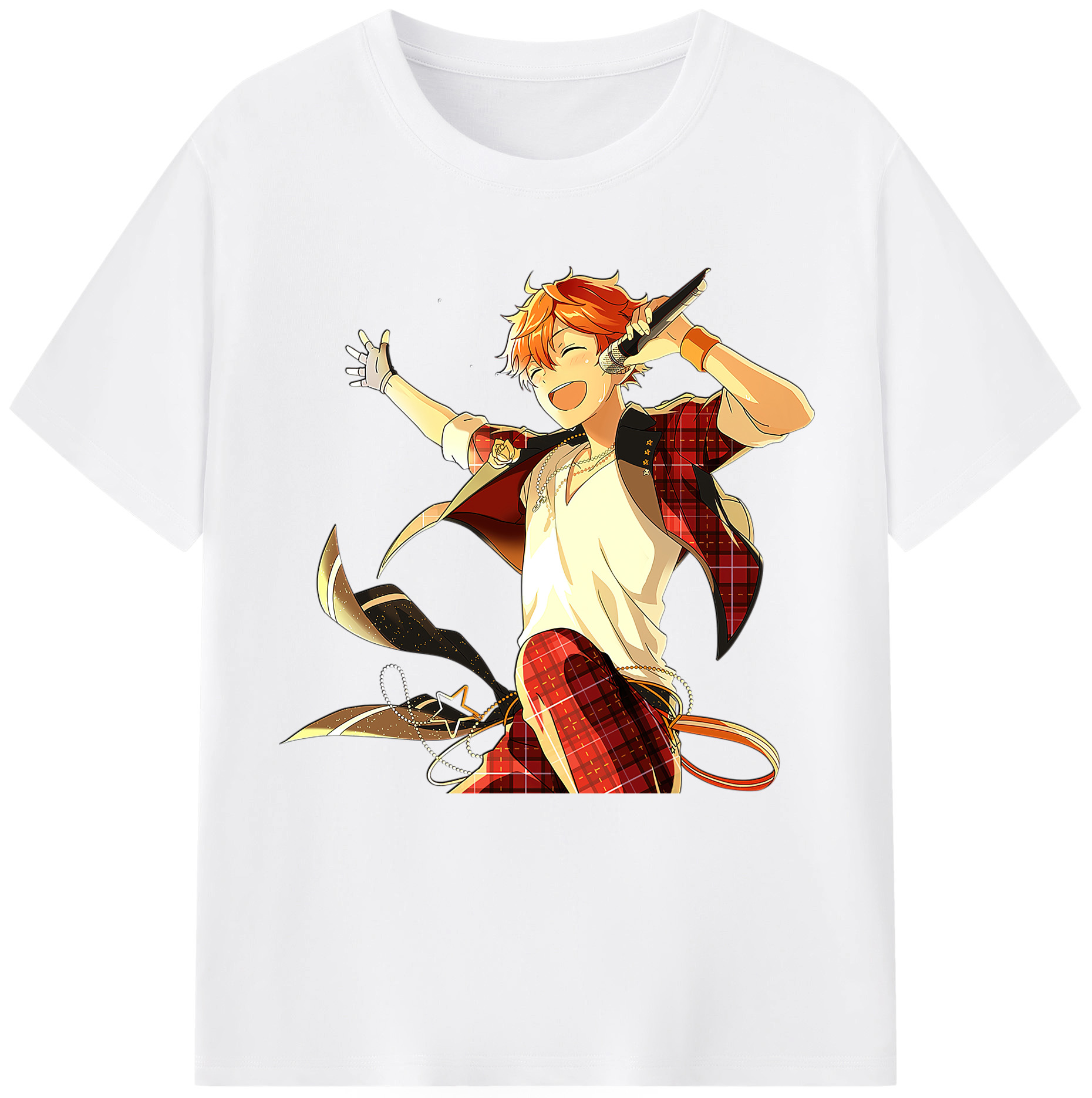 （画像用） あんさんぶるスターズ! Ensemble Stars 綿100％半袖Tシャツ（フロントプリント）