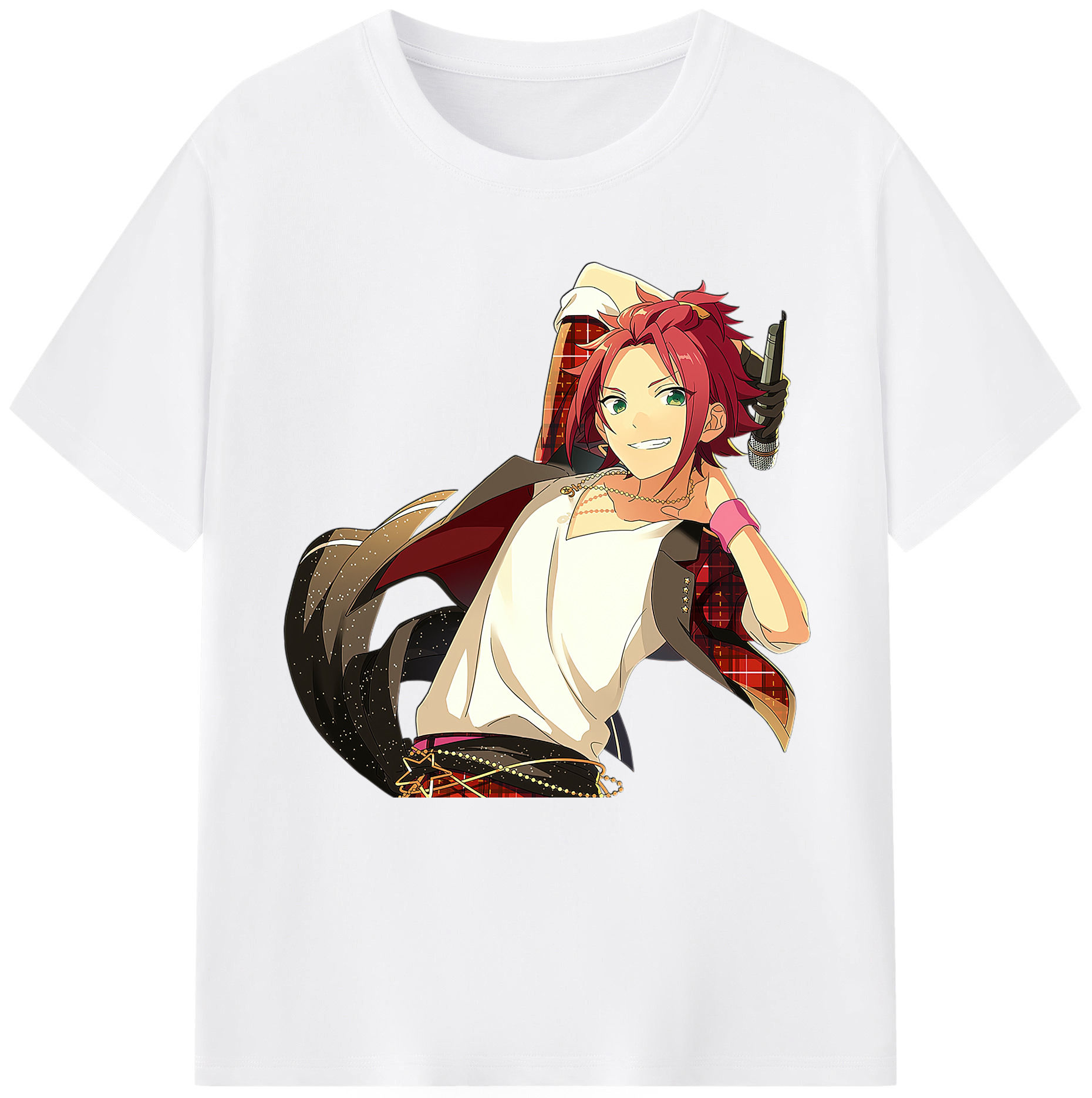 （画像用） あんさんぶるスターズ! Ensemble Stars 綿100％半袖Tシャツ（フロントプリント）