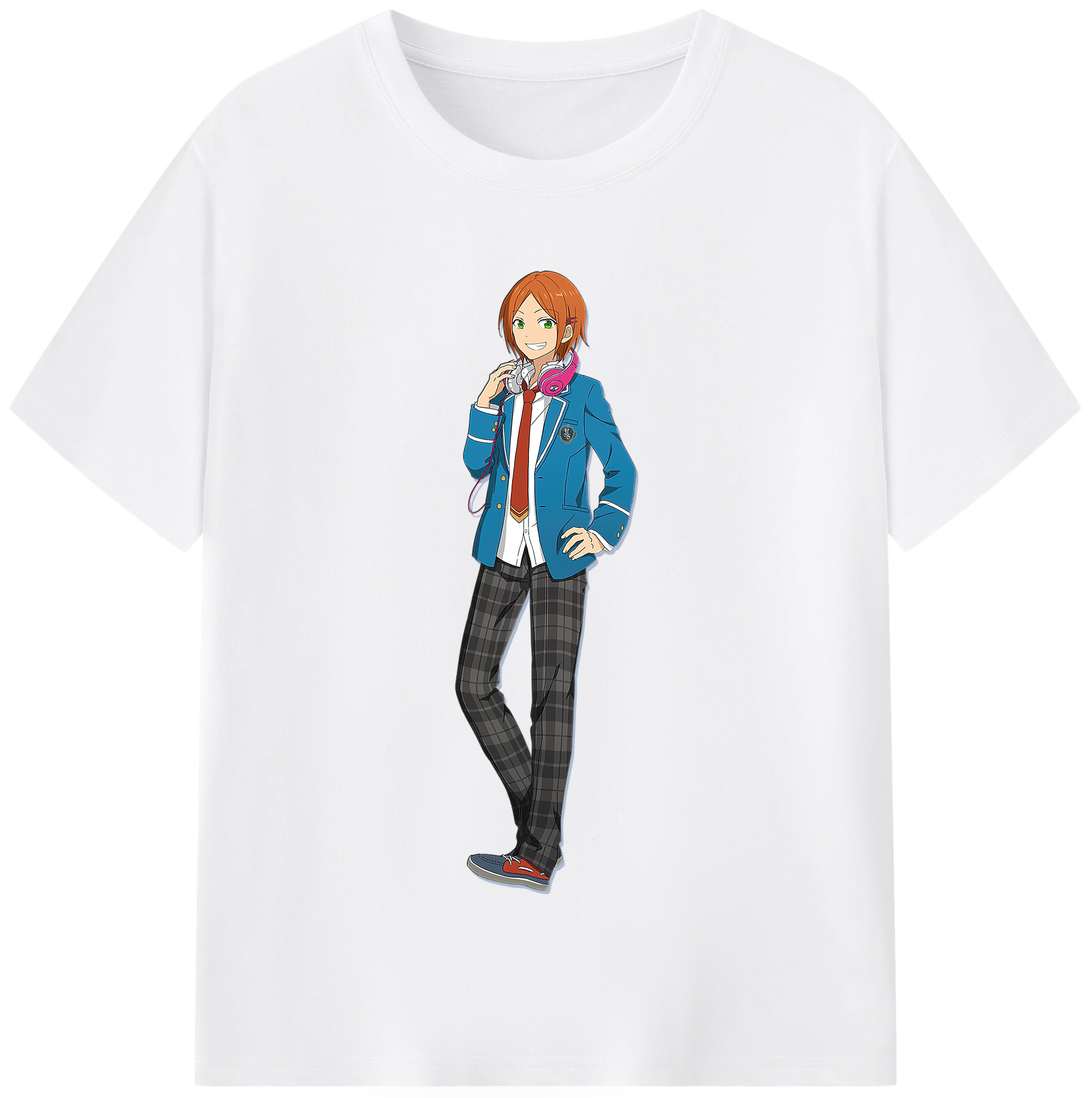 （画像用） あんさんぶるスターズ! Ensemble Stars 綿100％半袖Tシャツ（フロントプリント）