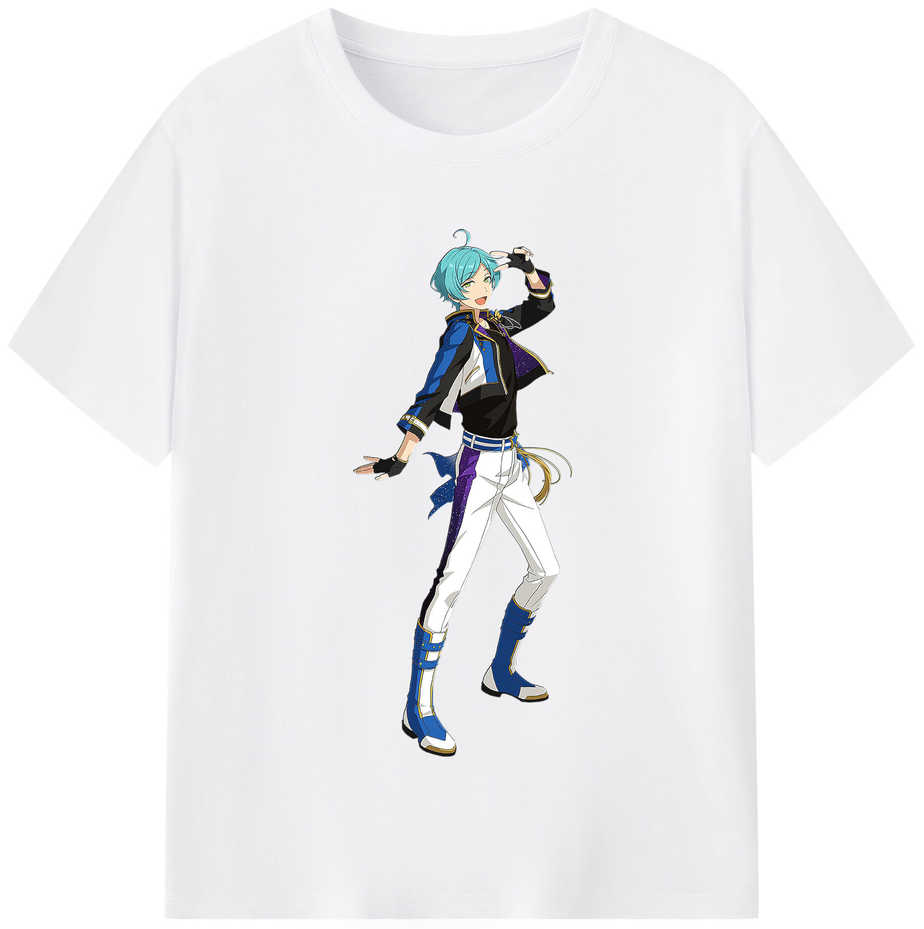 （画像用） あんさんぶるスターズ! Ensemble Stars 綿100％半袖Tシャツ（フロントプリント）