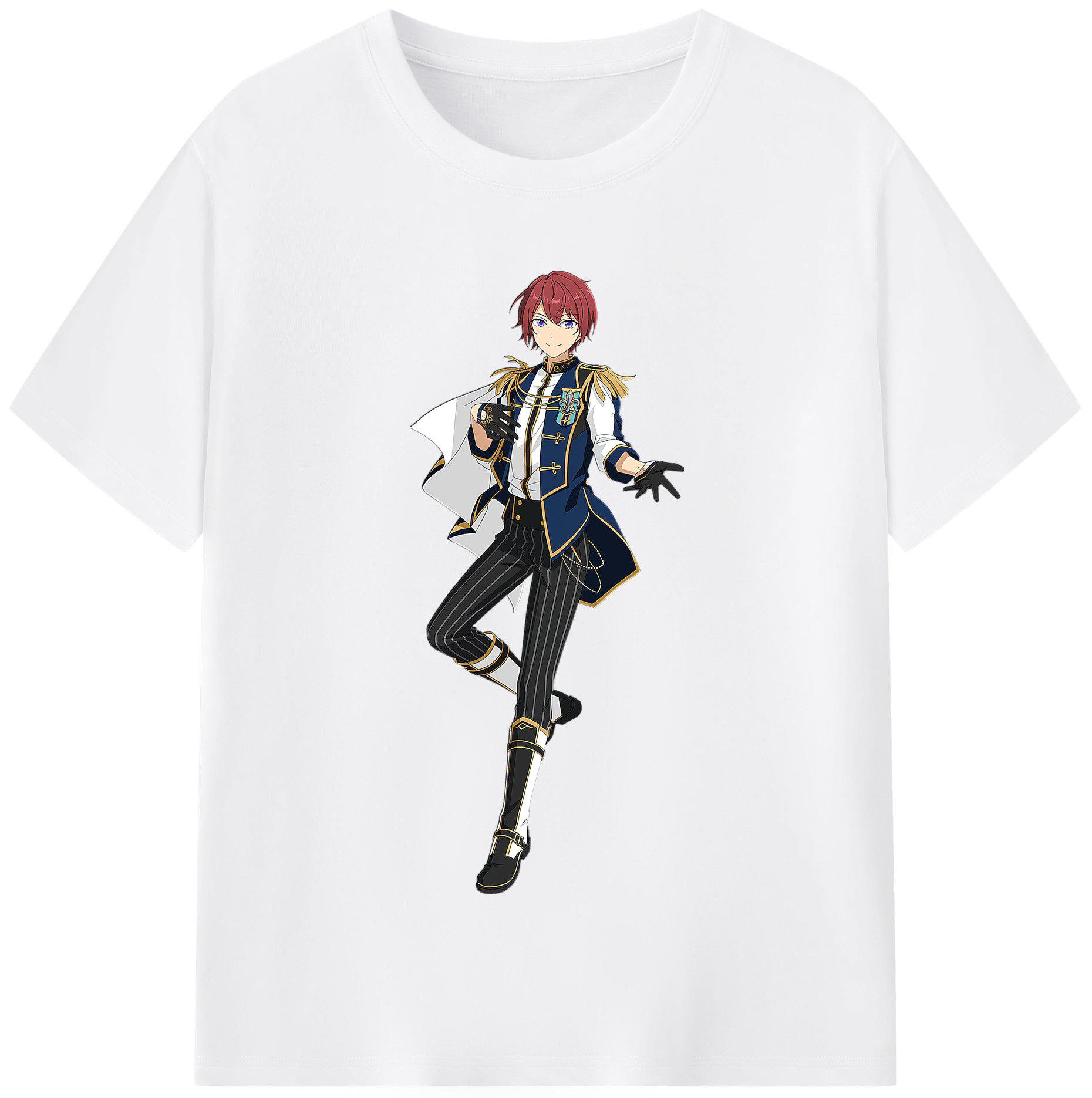 （画像用） あんさんぶるスターズ! Ensemble Stars 綿100％半袖Tシャツ（フロントプリント）
