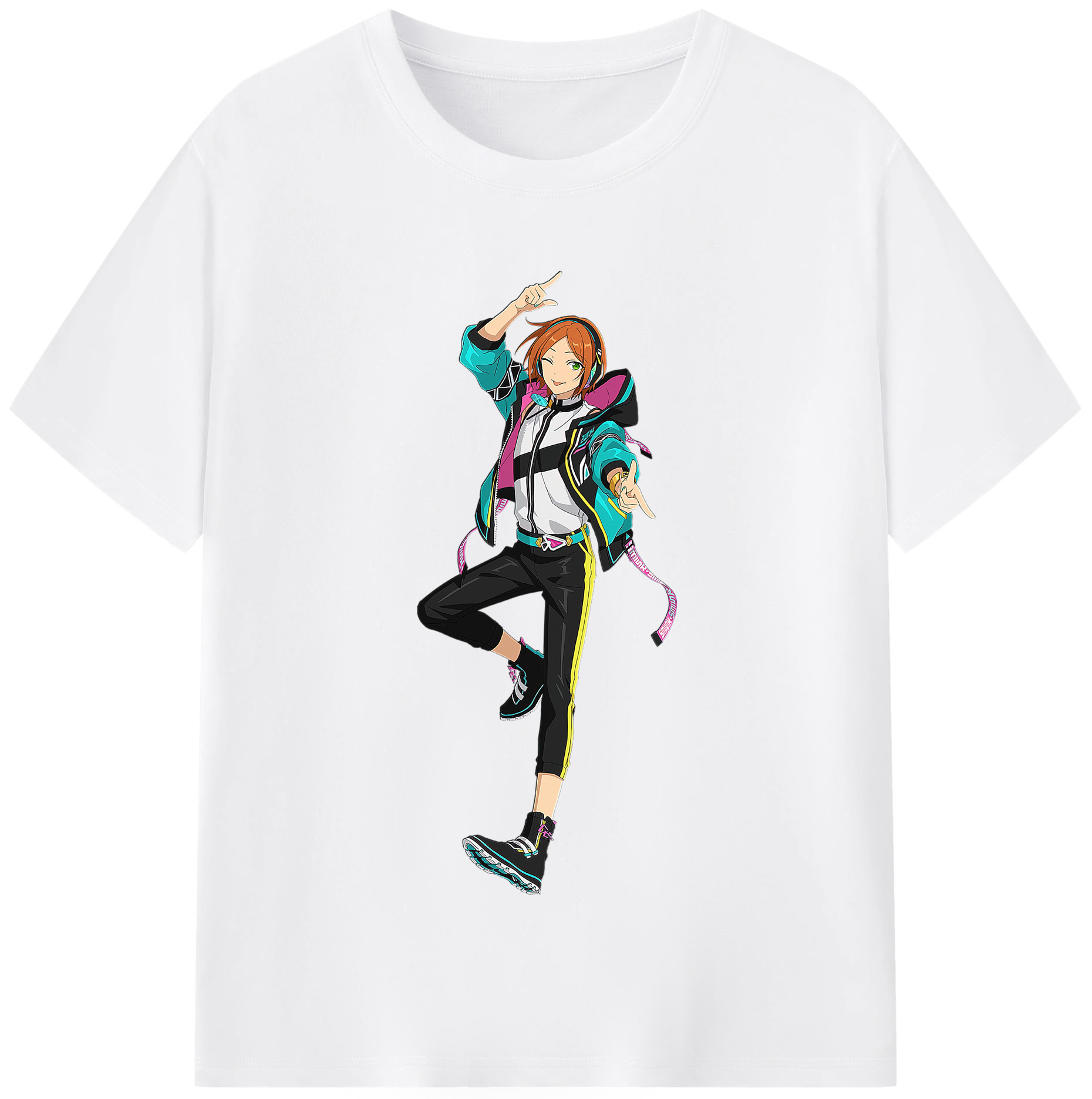 （画像用） あんさんぶるスターズ! Ensemble Stars 綿100％半袖Tシャツ（フロントプリント）