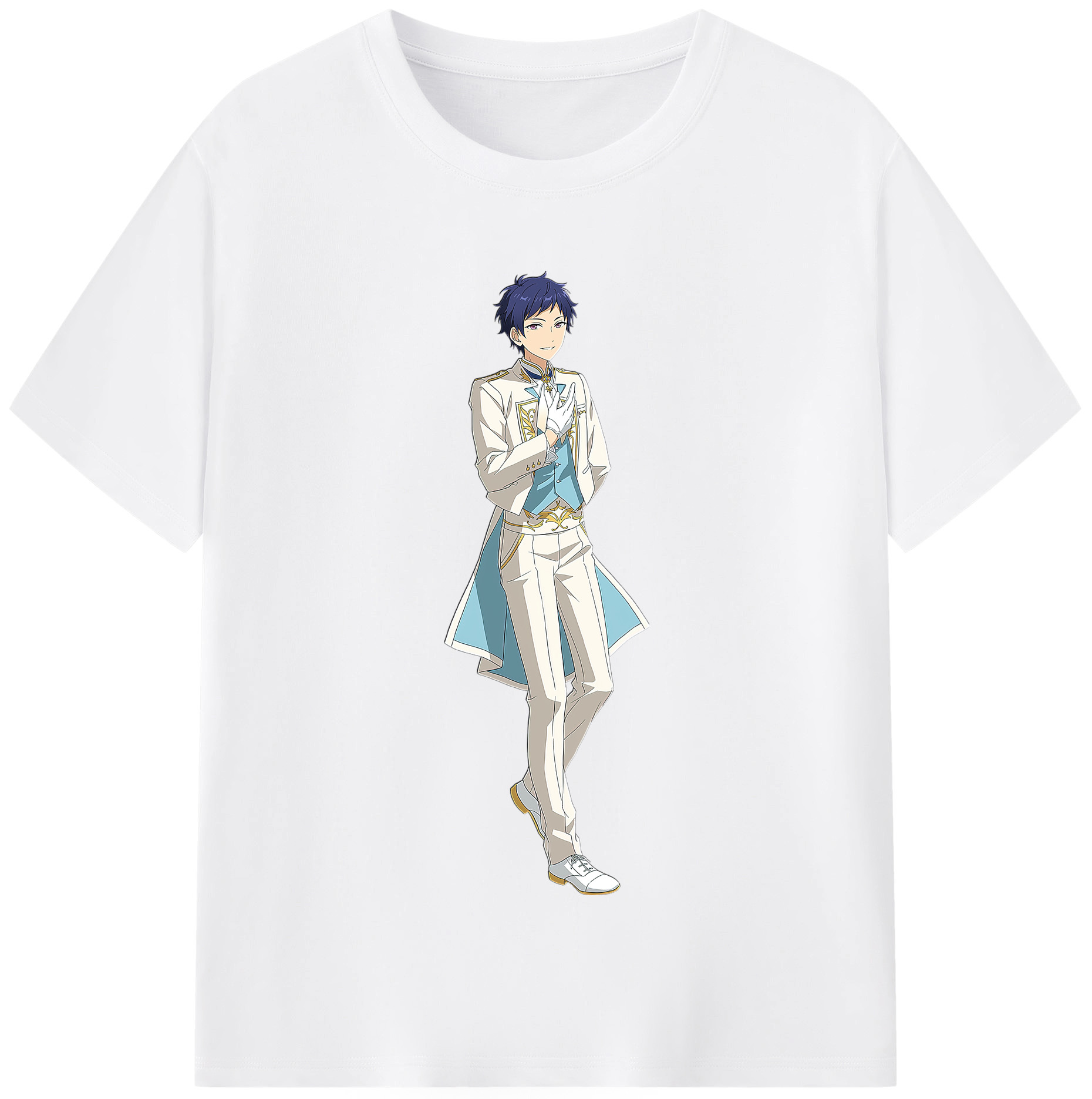 （画像用） あんさんぶるスターズ! Ensemble Stars 綿100％半袖Tシャツ（フロントプリント）
