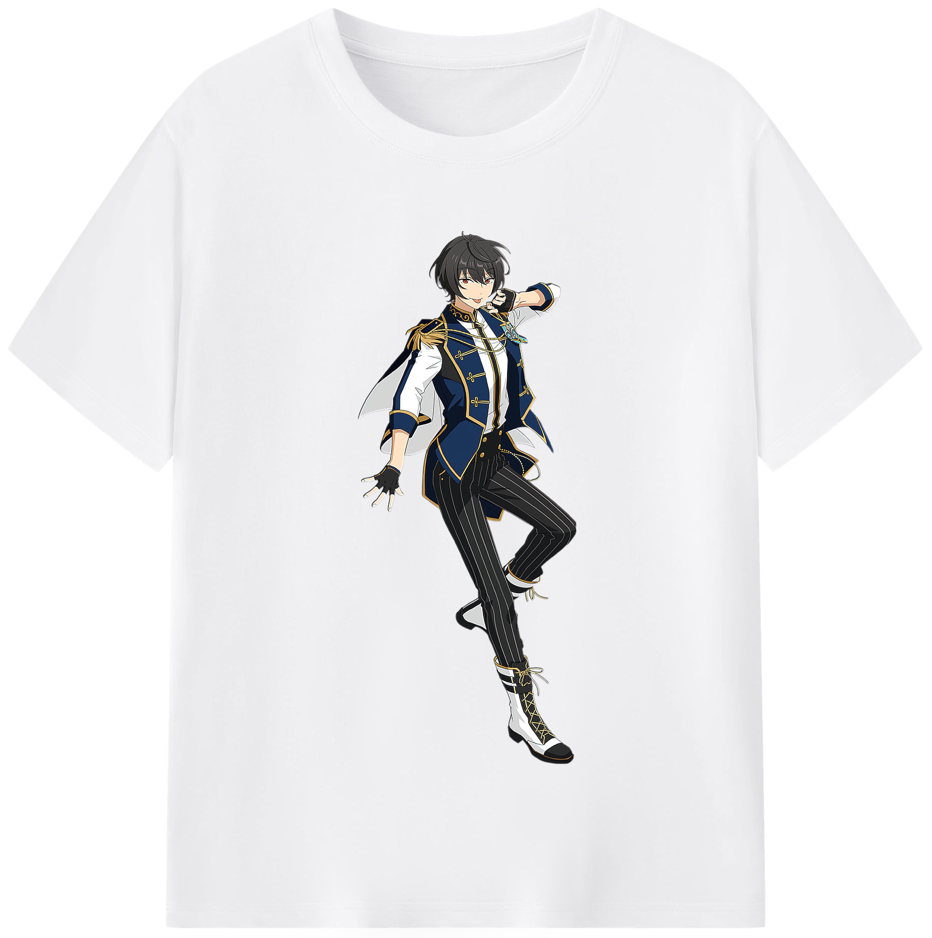 （画像用） あんさんぶるスターズ! Ensemble Stars 綿100％半袖Tシャツ（フロントプリント）