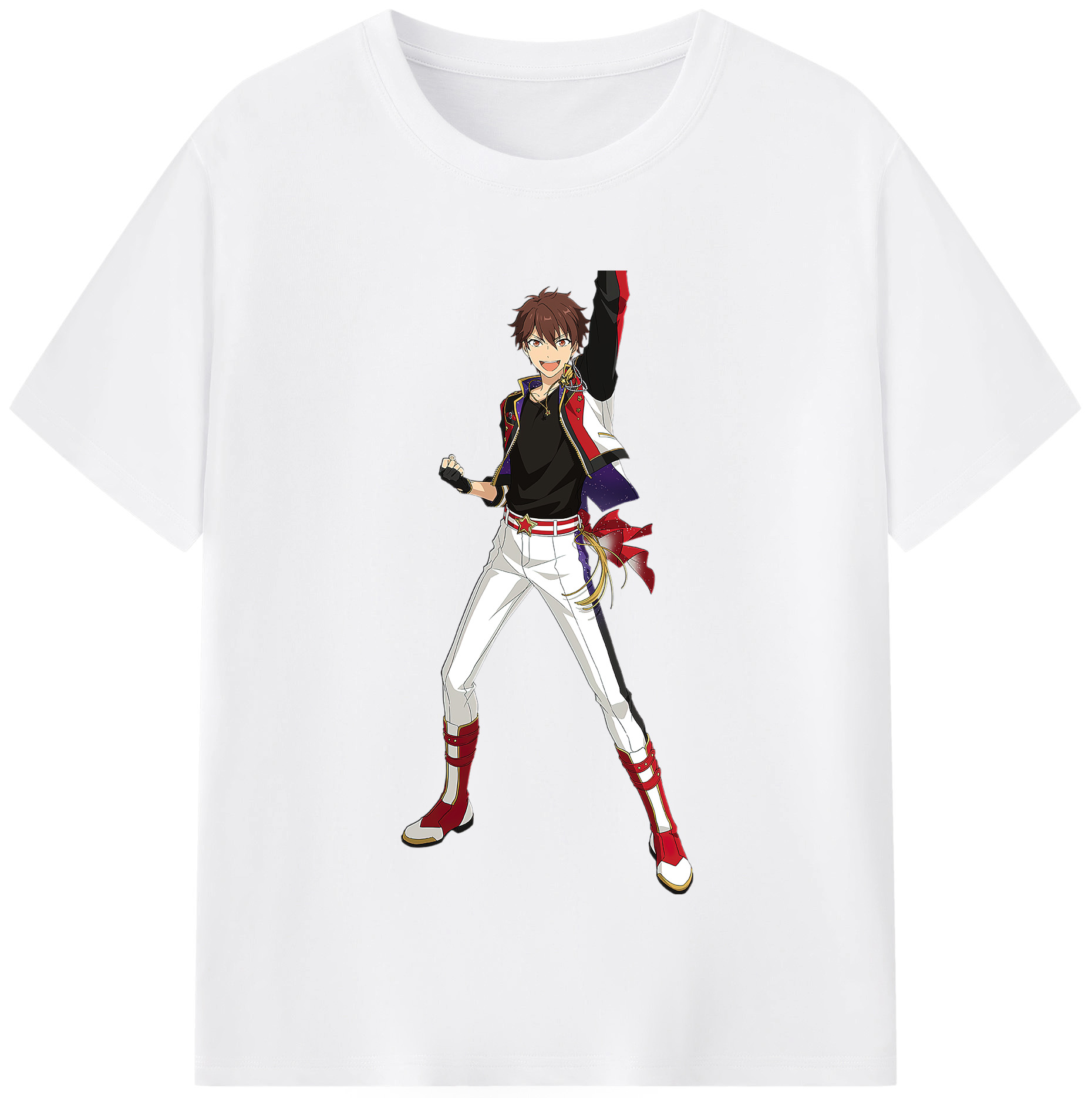 （画像用） あんさんぶるスターズ! Ensemble Stars 綿100％半袖Tシャツ（フロントプリント）