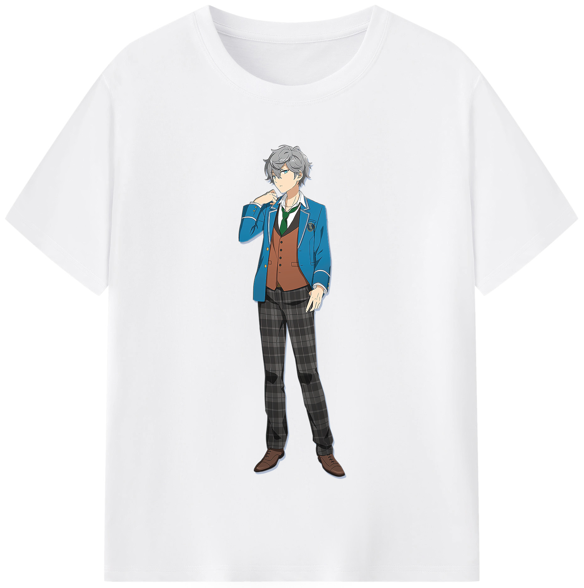 （画像用） あんさんぶるスターズ! Ensemble Stars 綿100％半袖Tシャツ（フロントプリント）