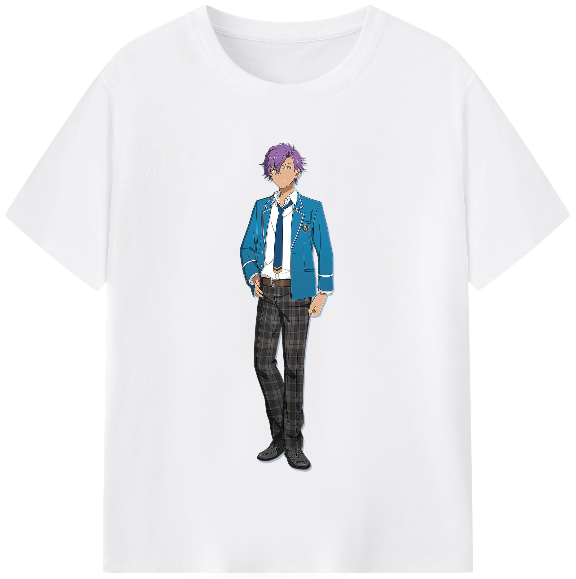 （画像用） あんさんぶるスターズ! Ensemble Stars 綿100％半袖Tシャツ（フロントプリント）