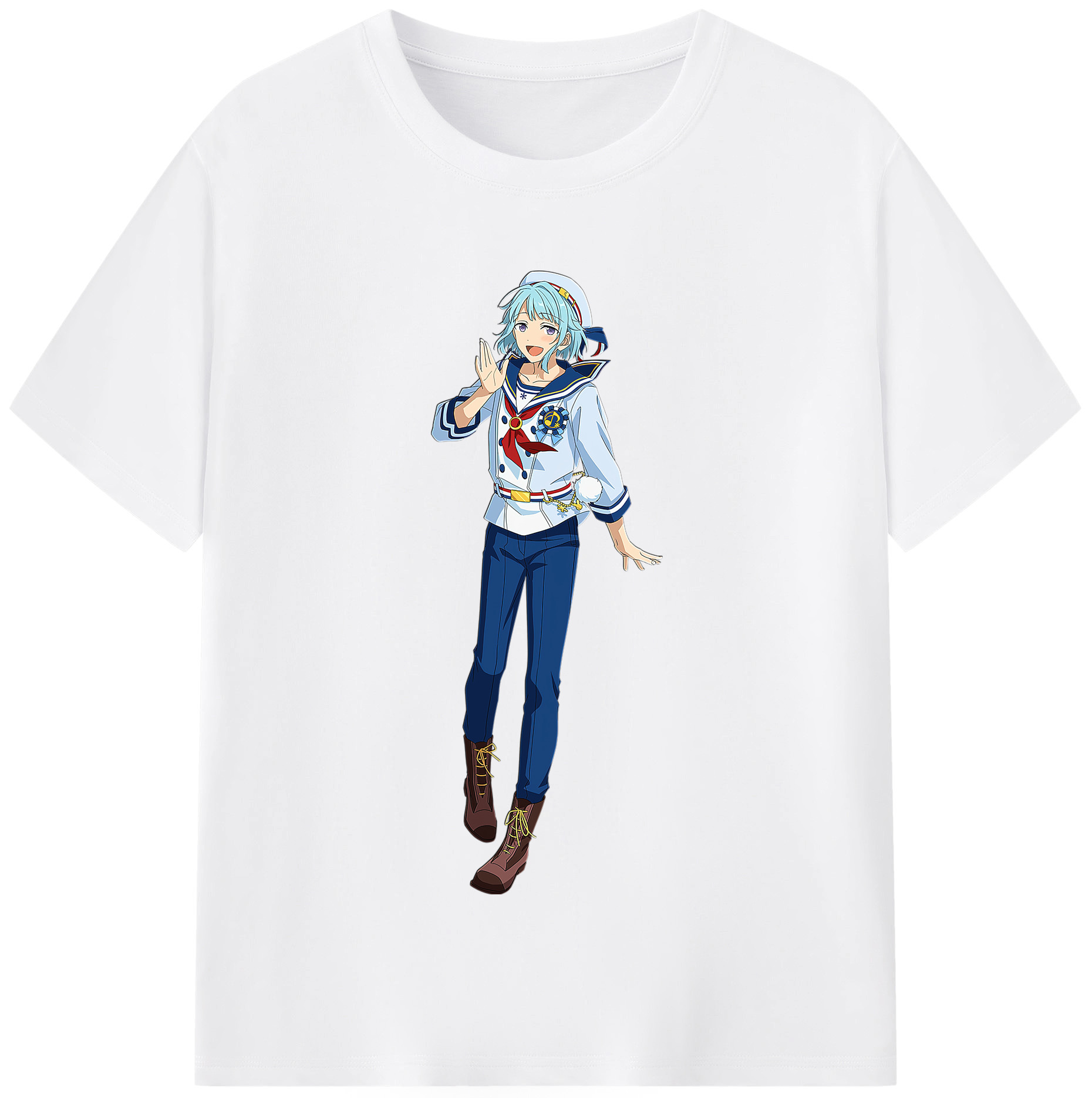 （画像用） あんさんぶるスターズ! Ensemble Stars 綿100％半袖Tシャツ（フロントプリント）