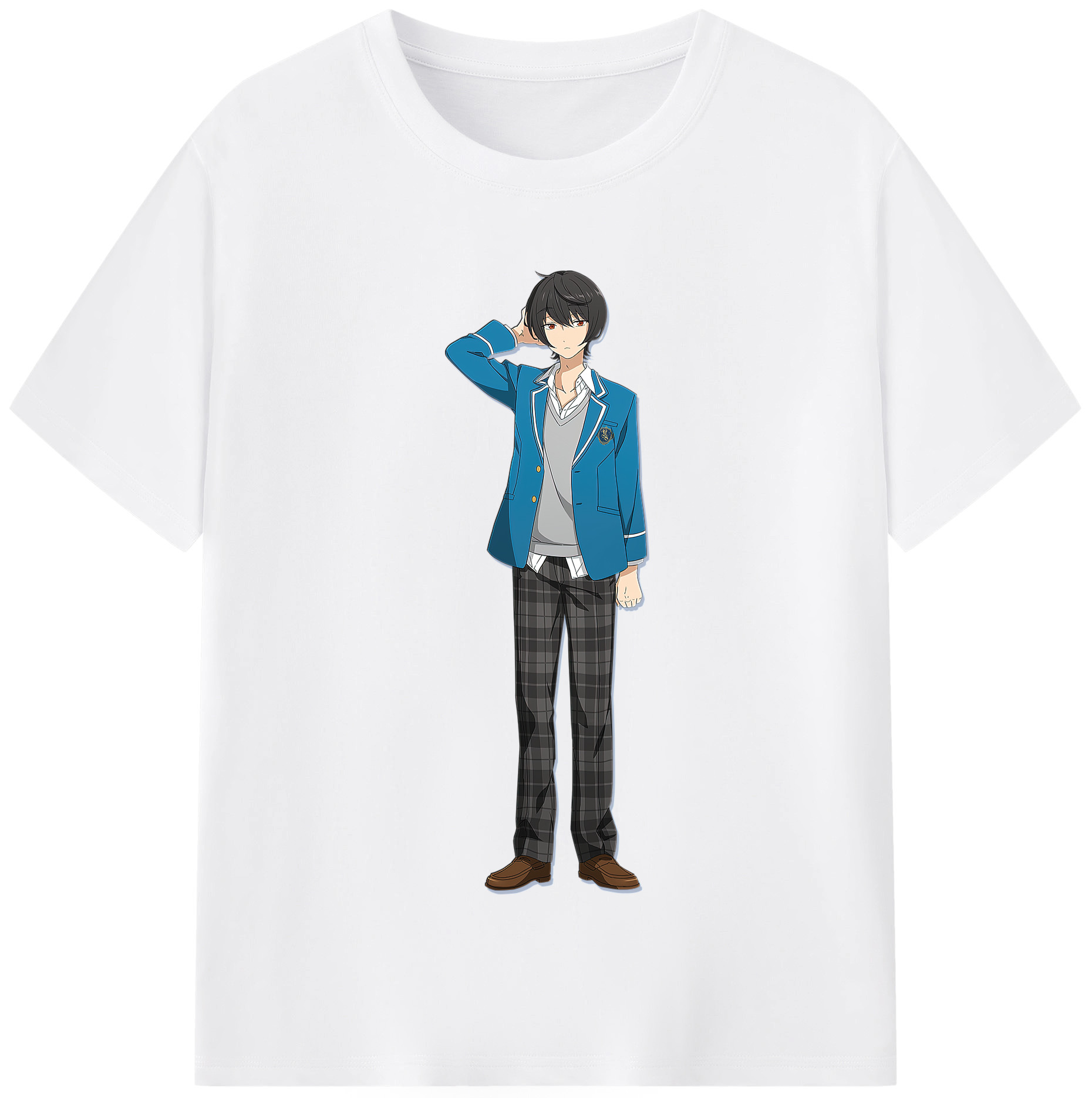 （画像用） あんさんぶるスターズ! Ensemble Stars 綿100％半袖Tシャツ（フロントプリント）