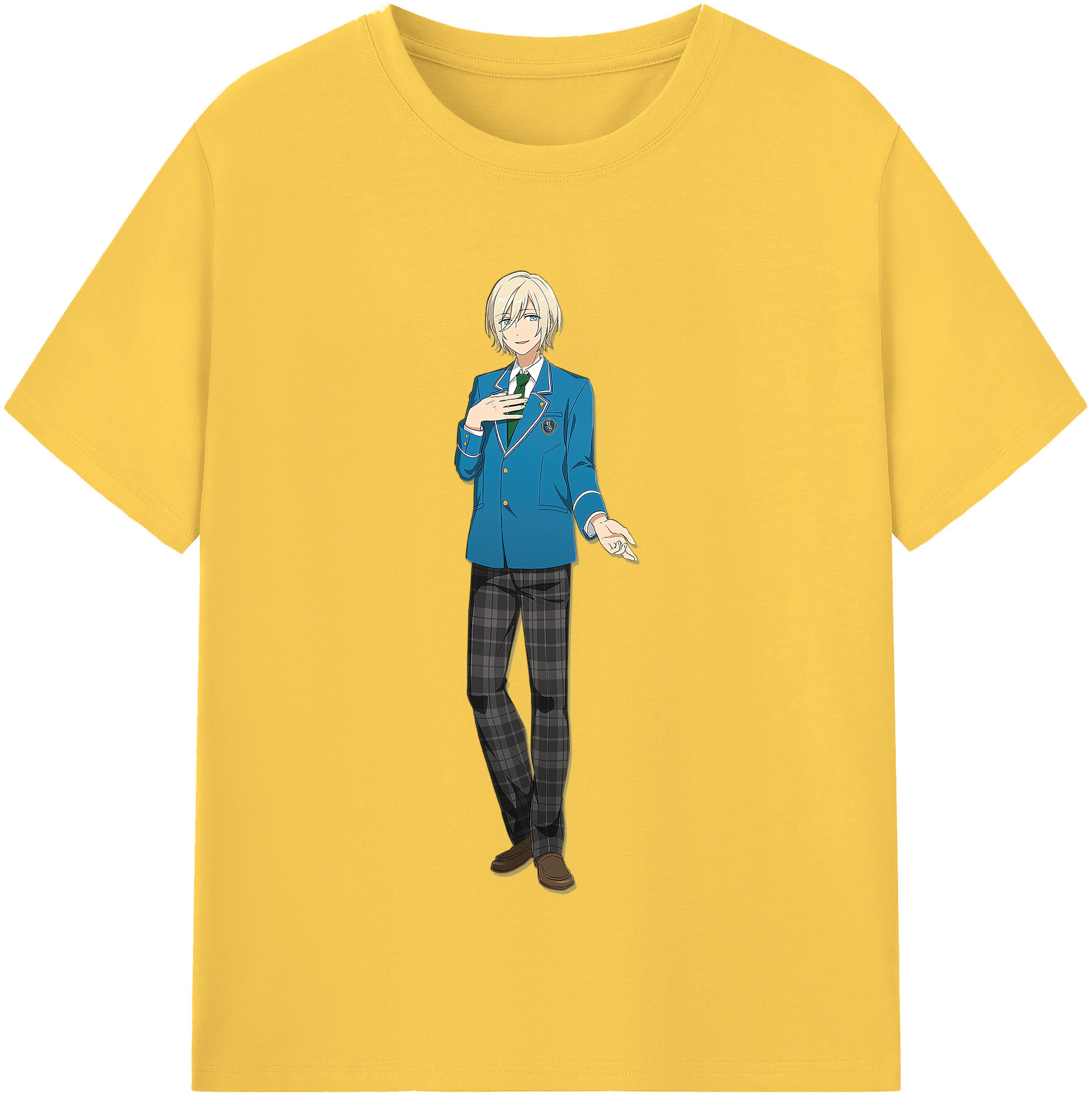 （画像用） あんさんぶるスターズ! Ensemble Stars 綿100％半袖Tシャツ（フロントプリント）