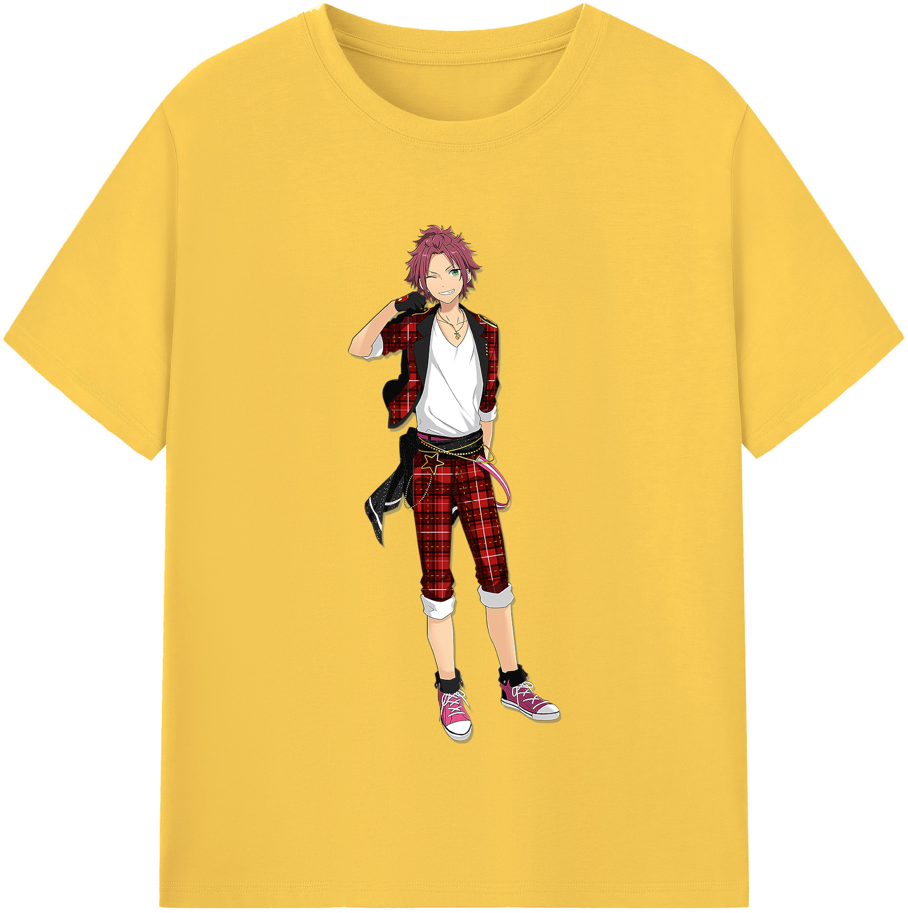 （画像用） あんさんぶるスターズ! Ensemble Stars 綿100％半袖Tシャツ（フロントプリント）