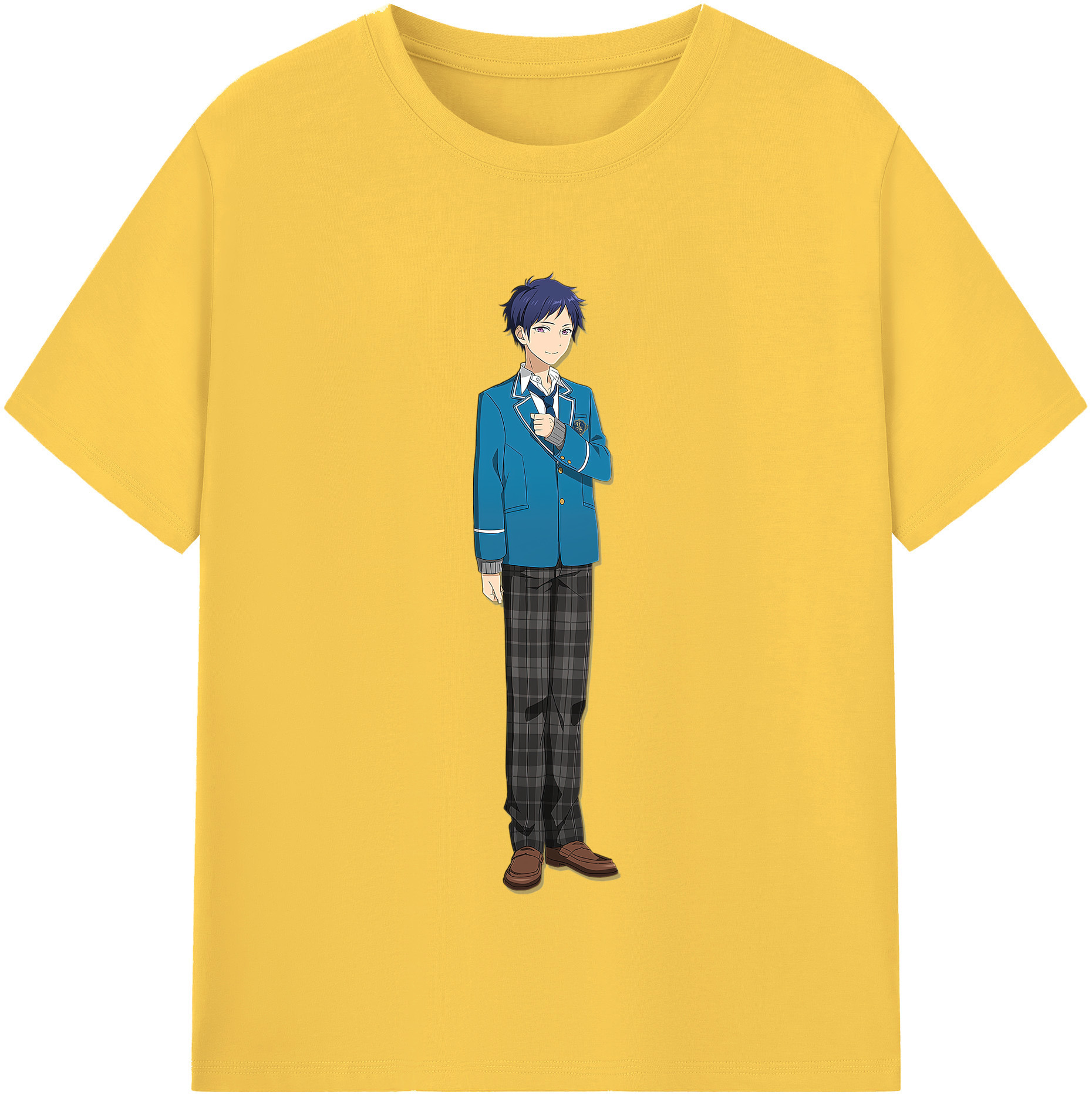 （画像用） あんさんぶるスターズ! Ensemble Stars 綿100％半袖Tシャツ（フロントプリント）