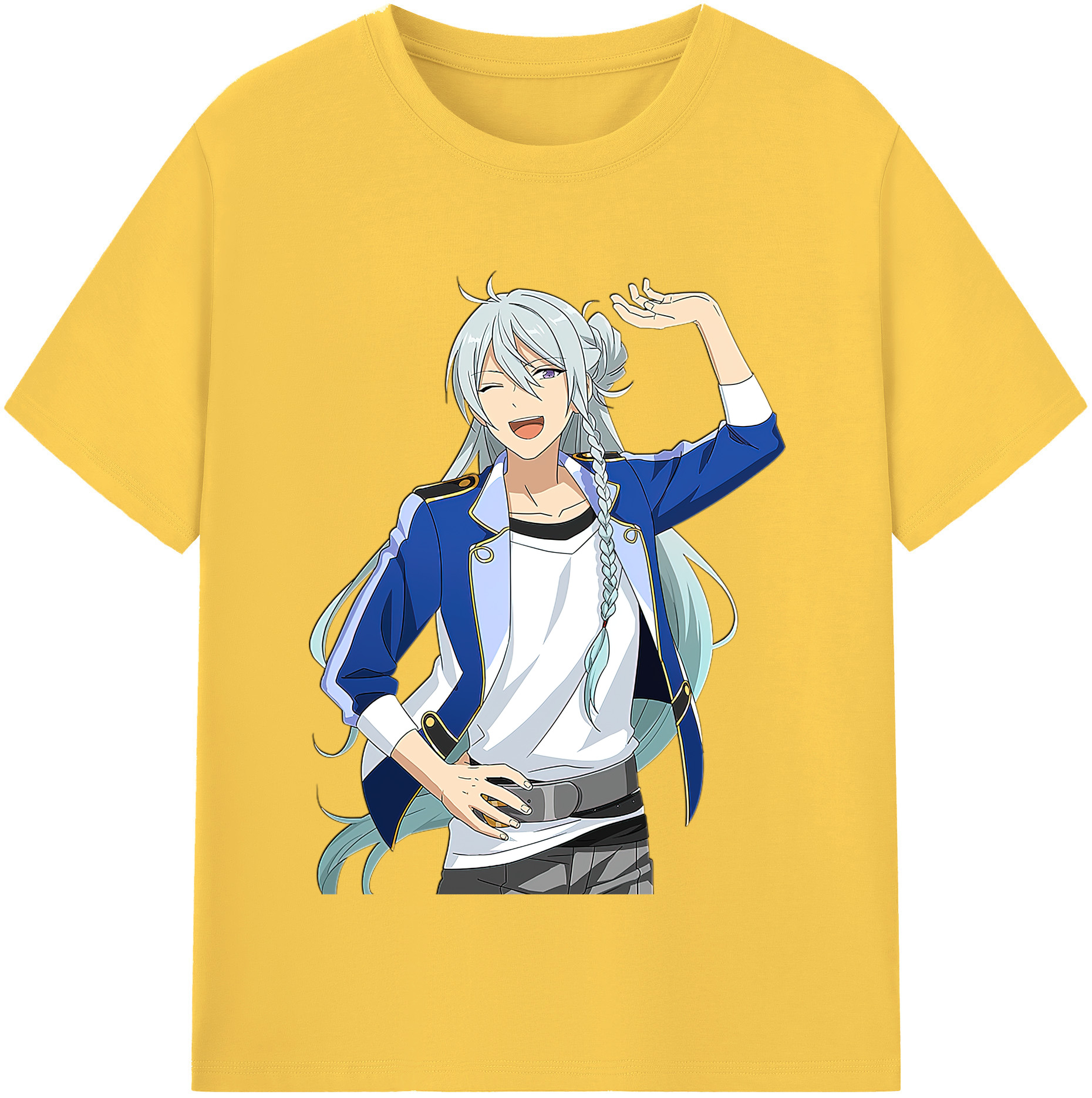 （画像用） あんさんぶるスターズ! Ensemble Stars 綿100％半袖Tシャツ（フロントプリント）