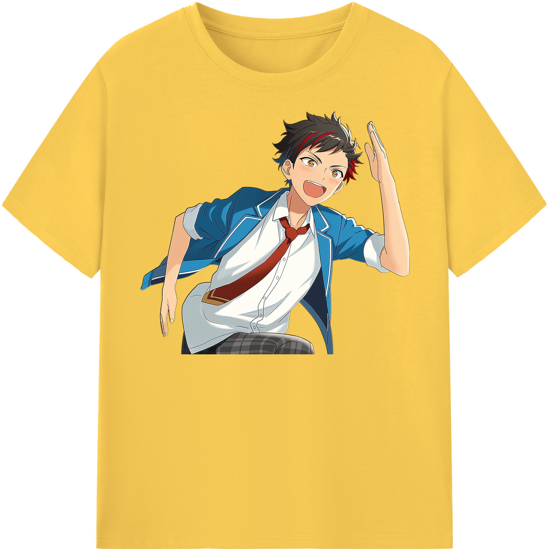 （画像用） あんさんぶるスターズ! Ensemble Stars 綿100％半袖Tシャツ（フロントプリント）