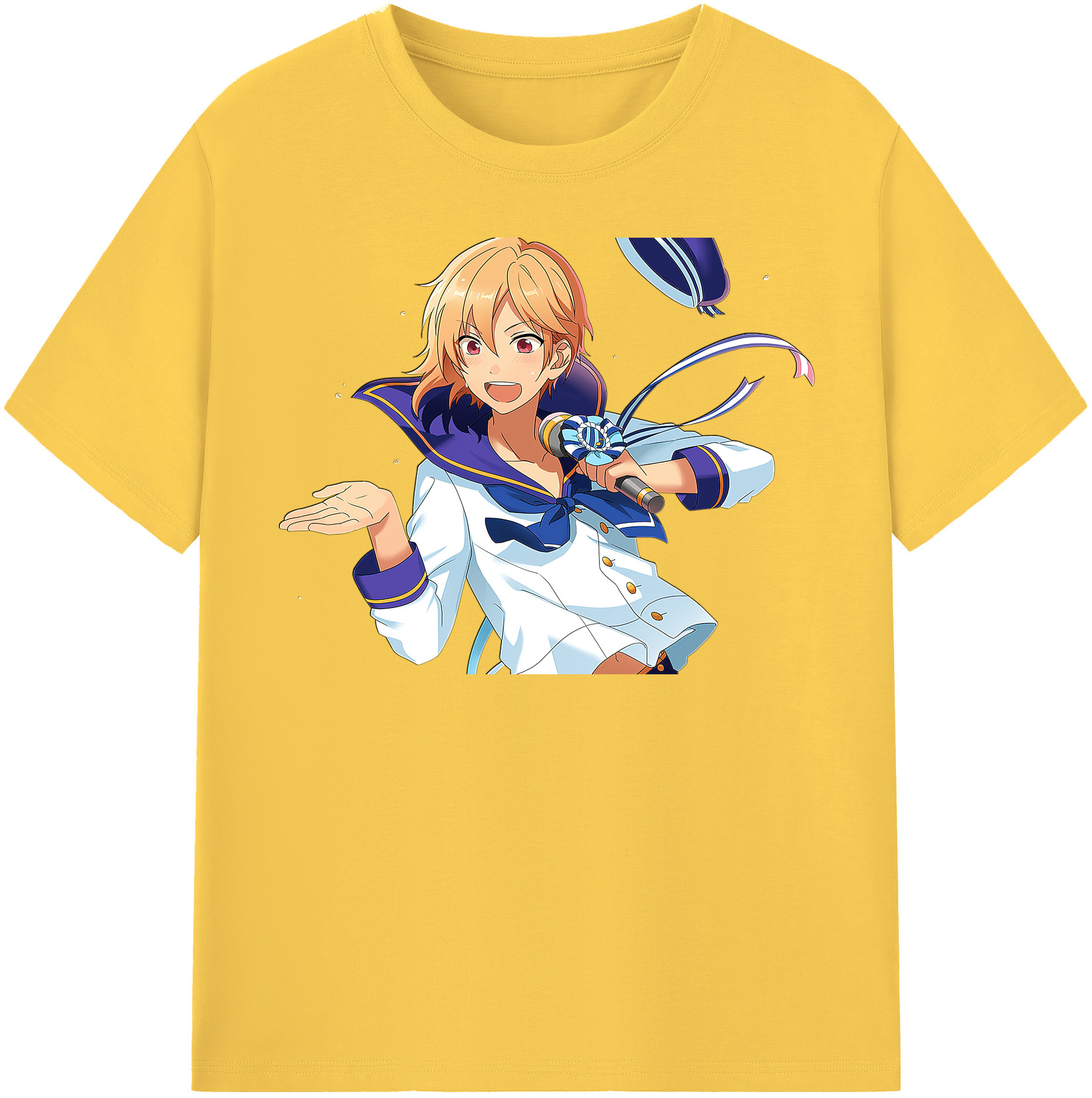 （画像用） あんさんぶるスターズ! Ensemble Stars 綿100％半袖Tシャツ（フロントプリント）