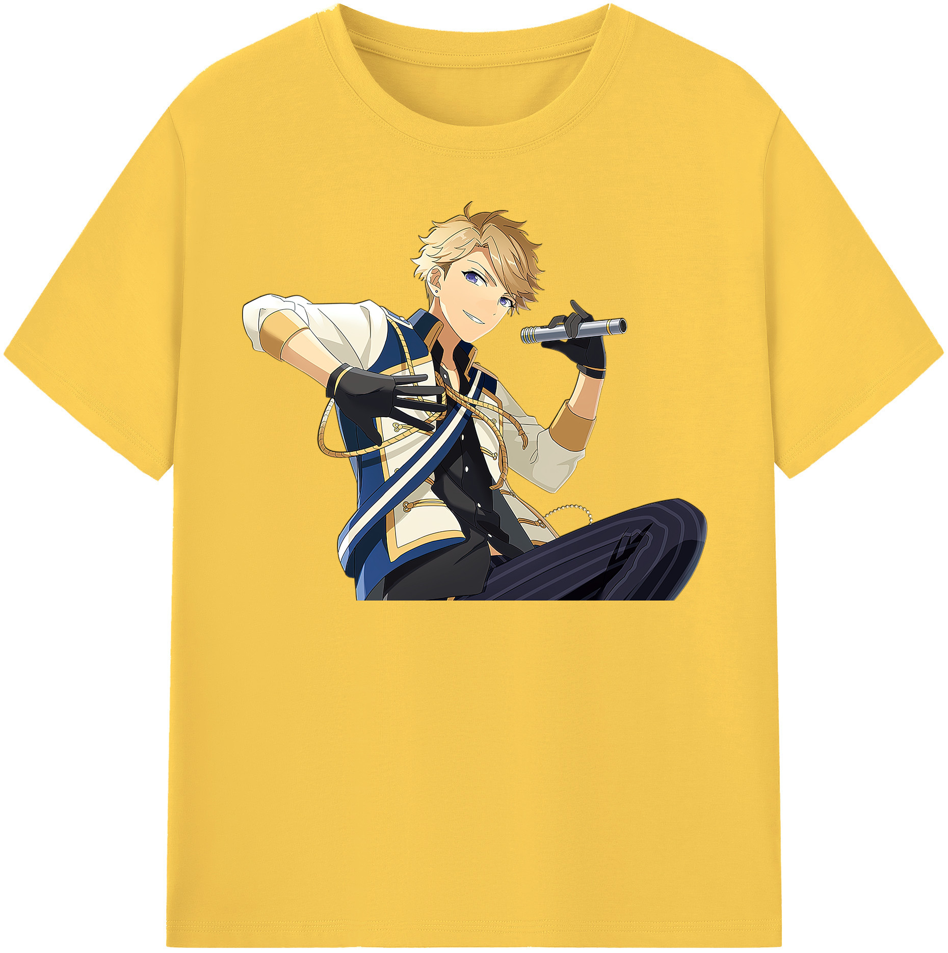 （画像用） あんさんぶるスターズ! Ensemble Stars 綿100％半袖Tシャツ（フロントプリント）