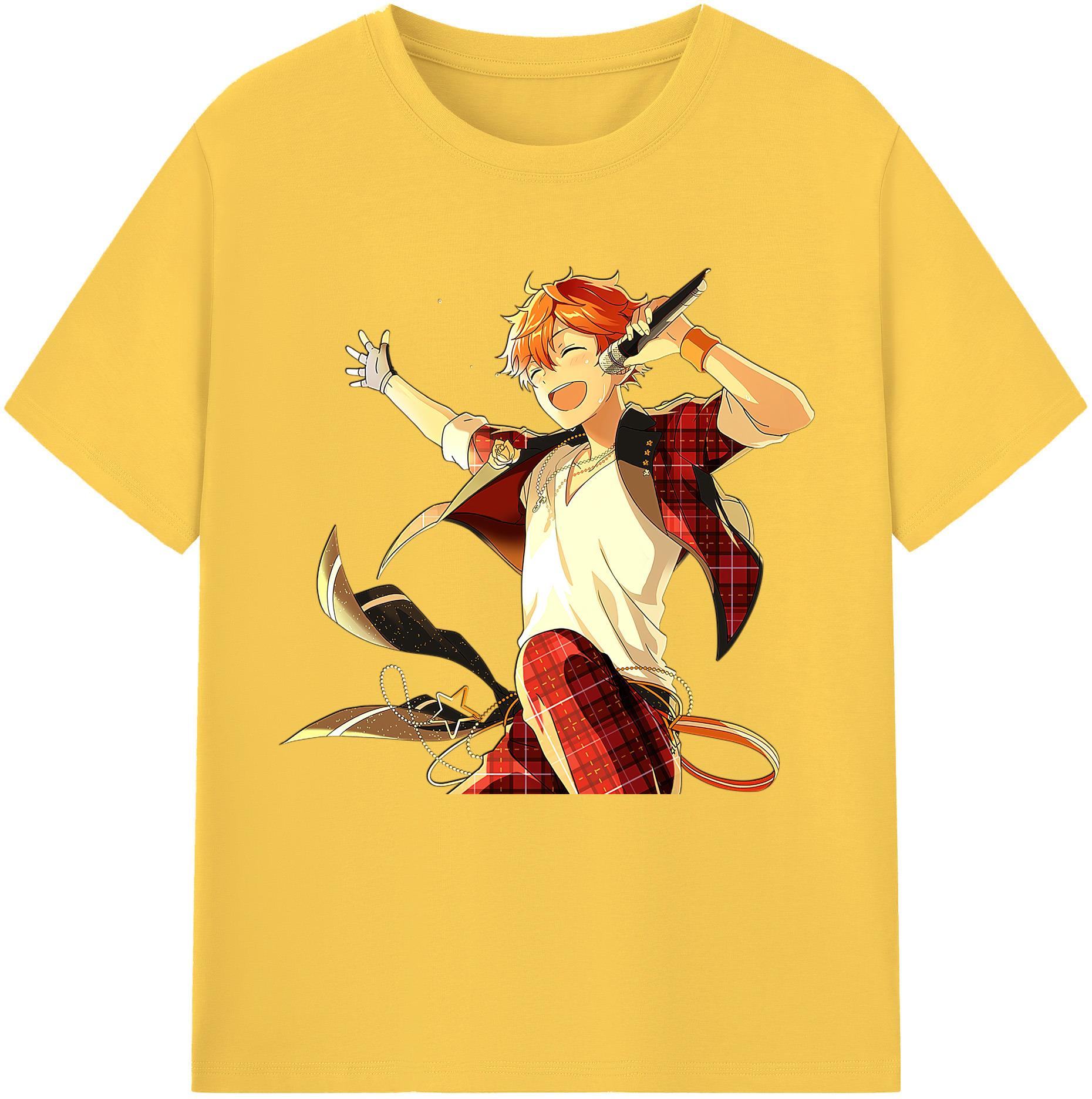 （画像用） あんさんぶるスターズ! Ensemble Stars 綿100％半袖Tシャツ（フロントプリント）