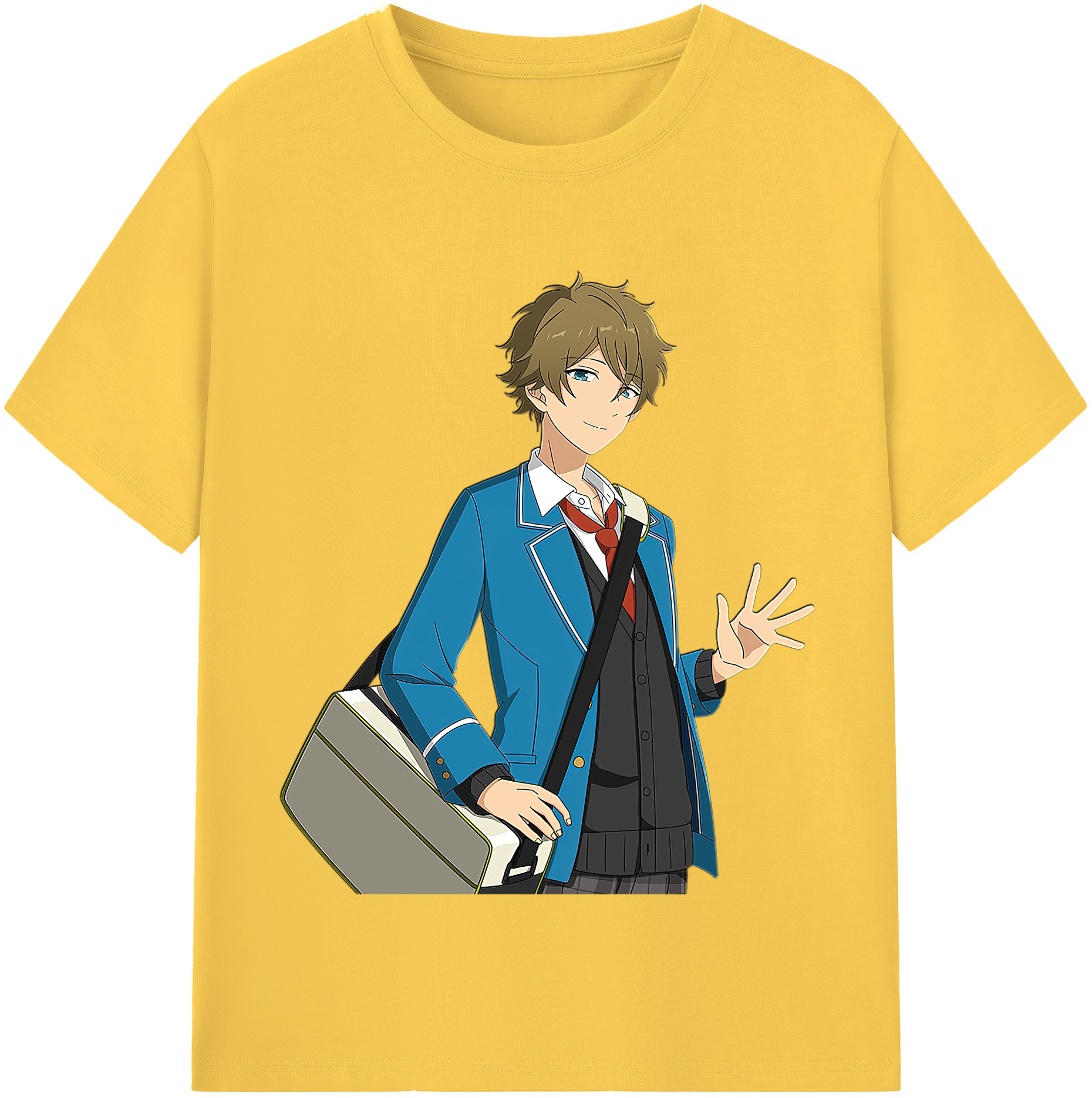 （画像用） あんさんぶるスターズ! Ensemble Stars 綿100％半袖Tシャツ（フロントプリント）