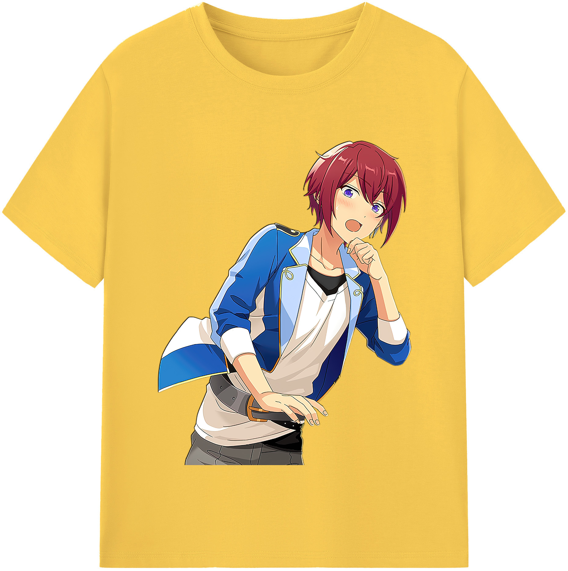 （画像用） あんさんぶるスターズ! Ensemble Stars 綿100％半袖Tシャツ（フロントプリント）