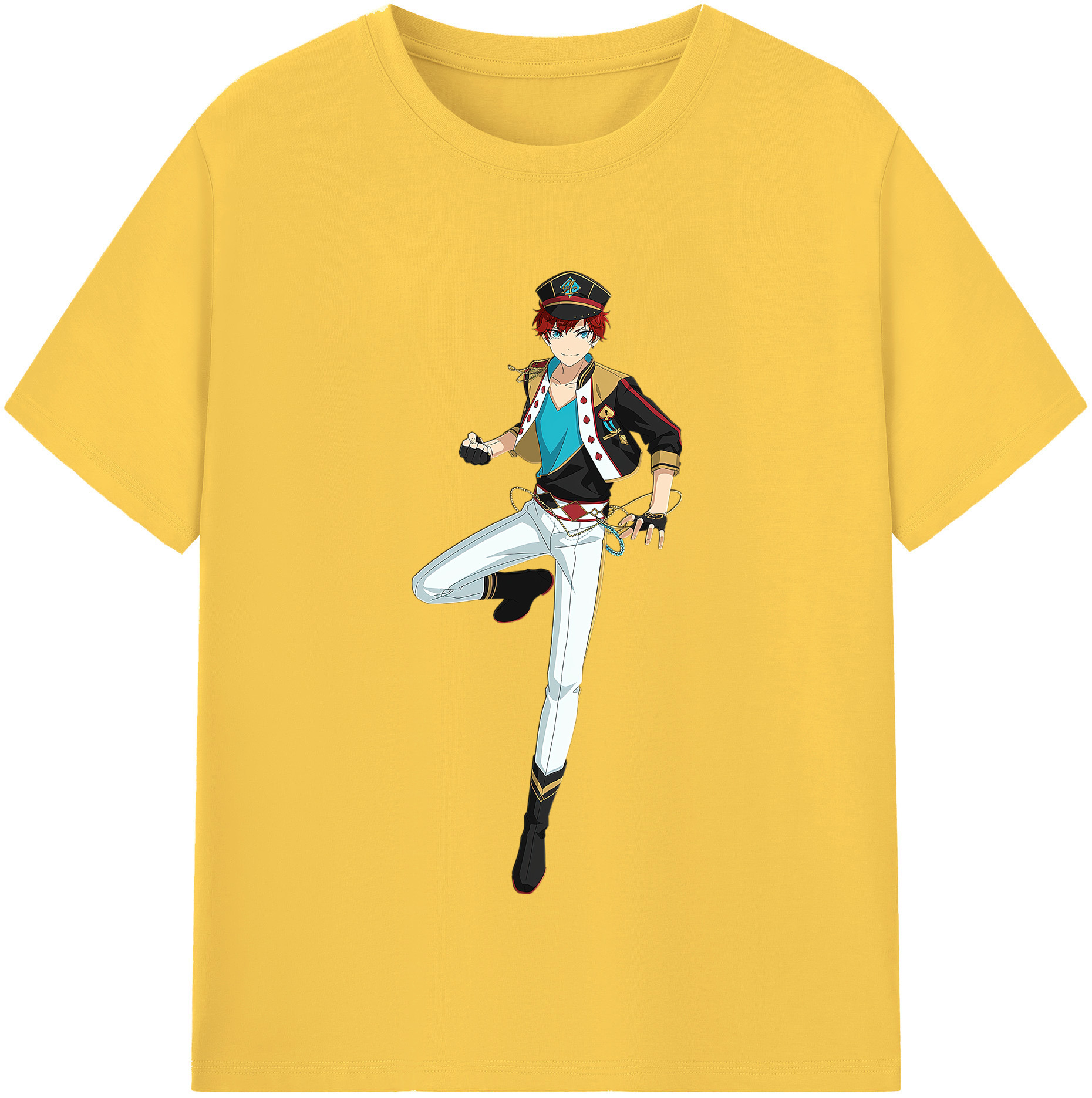 （画像用） あんさんぶるスターズ! Ensemble Stars 綿100％半袖Tシャツ（フロントプリント）