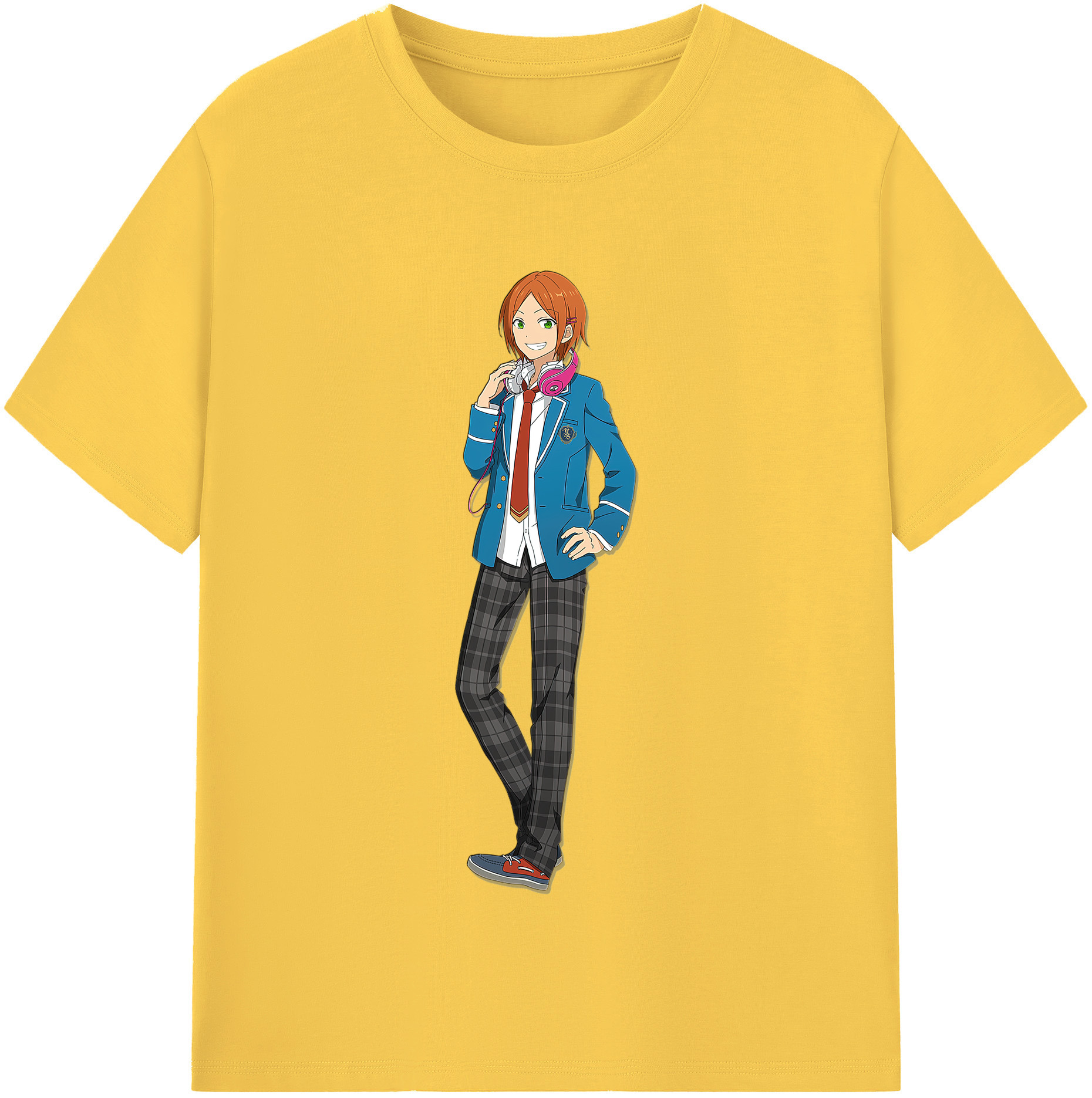 （画像用） あんさんぶるスターズ! Ensemble Stars 綿100％半袖Tシャツ（フロントプリント）