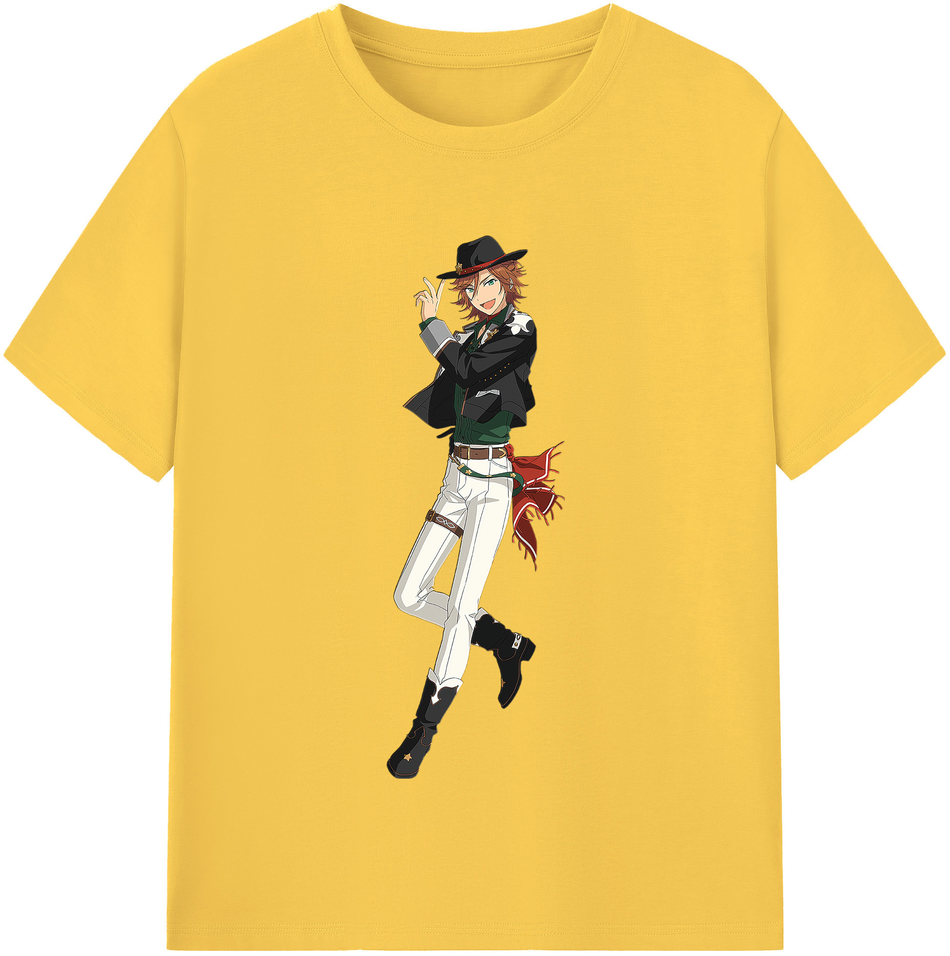（画像用） あんさんぶるスターズ! Ensemble Stars 綿100％半袖Tシャツ（フロントプリント）