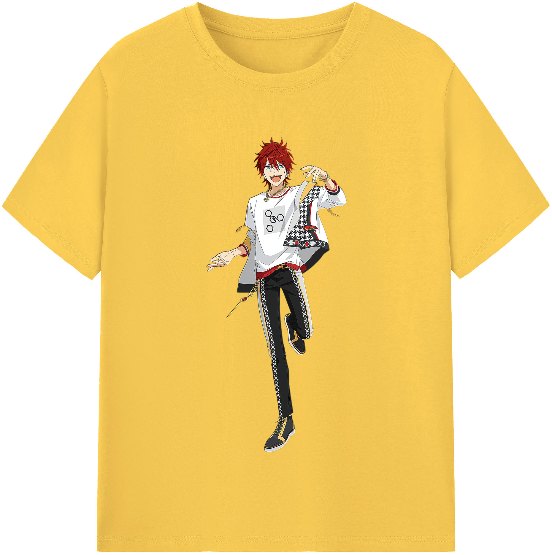 （画像用） あんさんぶるスターズ! Ensemble Stars 綿100％半袖Tシャツ（フロントプリント）