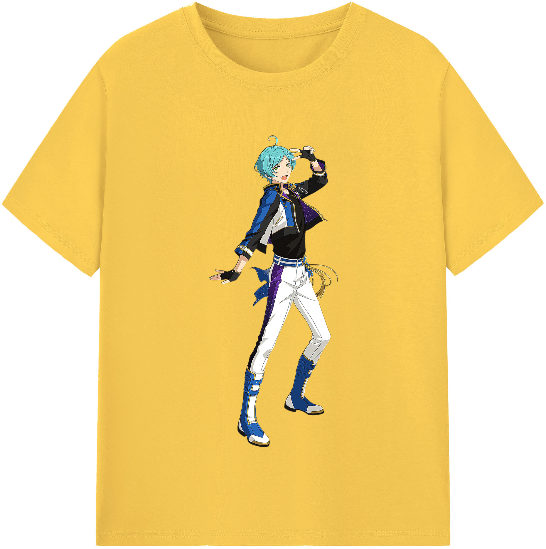 （画像用） あんさんぶるスターズ! Ensemble Stars 綿100％半袖Tシャツ（フロントプリント）