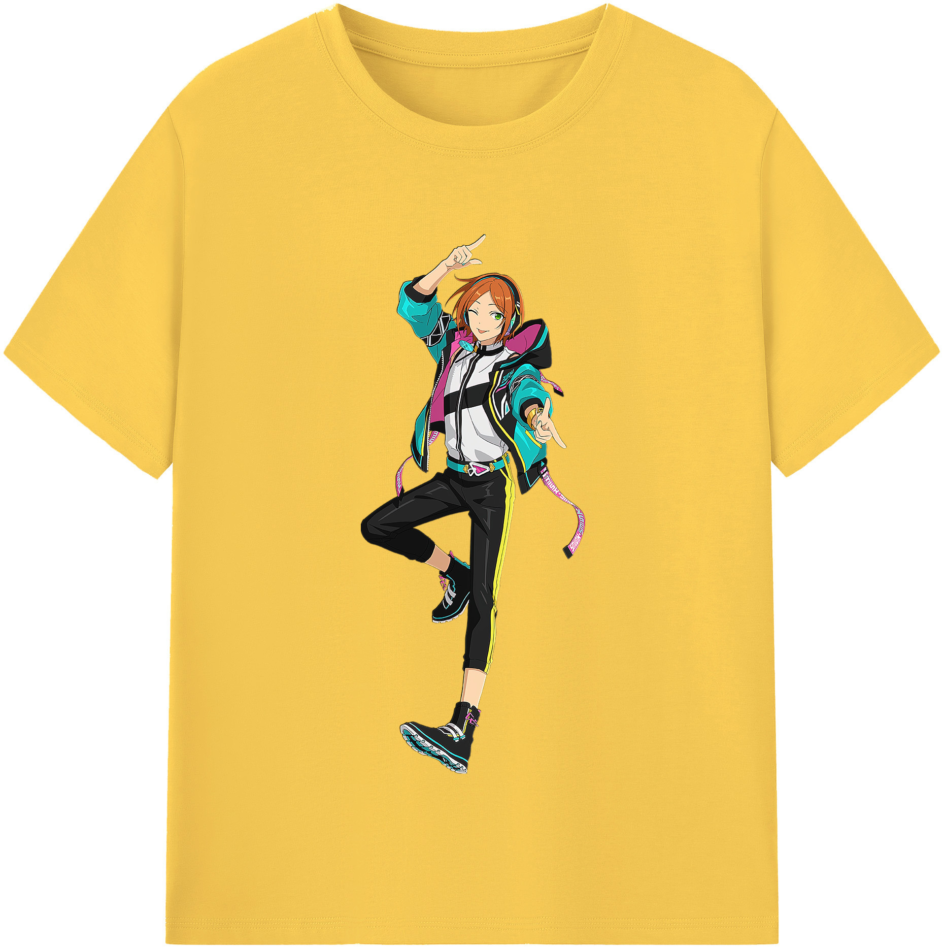 （画像用） あんさんぶるスターズ! Ensemble Stars 綿100％半袖Tシャツ（フロントプリント）