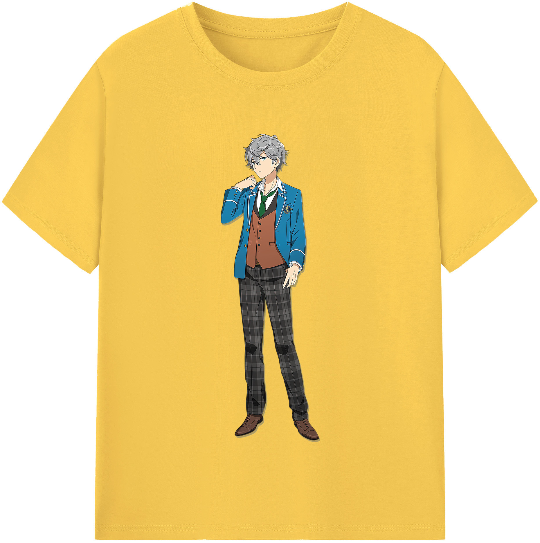 （画像用） あんさんぶるスターズ! Ensemble Stars 綿100％半袖Tシャツ（フロントプリント）