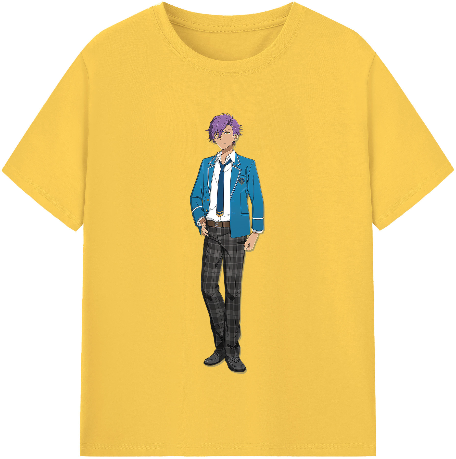 （画像用） あんさんぶるスターズ! Ensemble Stars 綿100％半袖Tシャツ（フロントプリント）