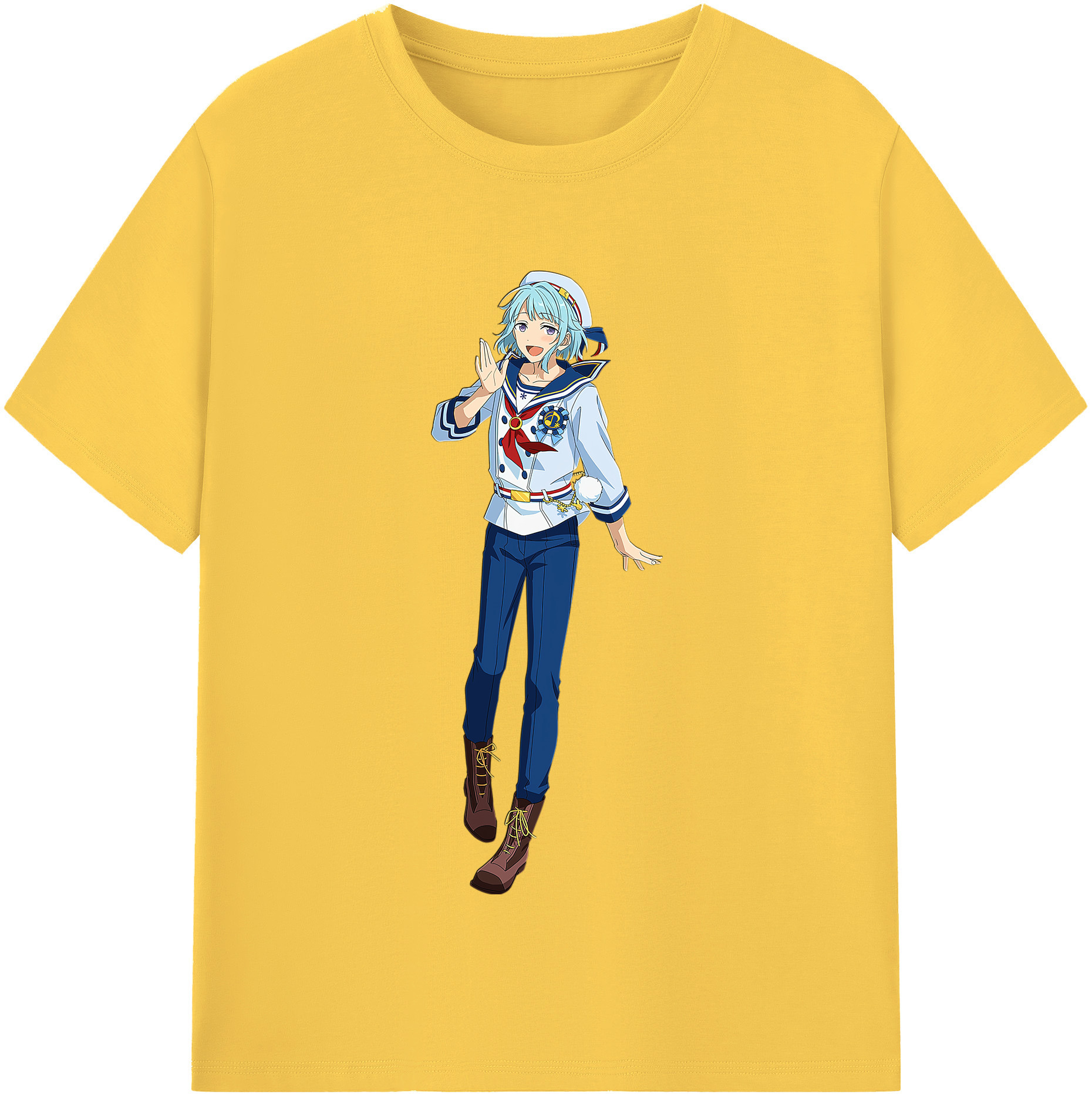 （画像用） あんさんぶるスターズ! Ensemble Stars 綿100％半袖Tシャツ（フロントプリント）