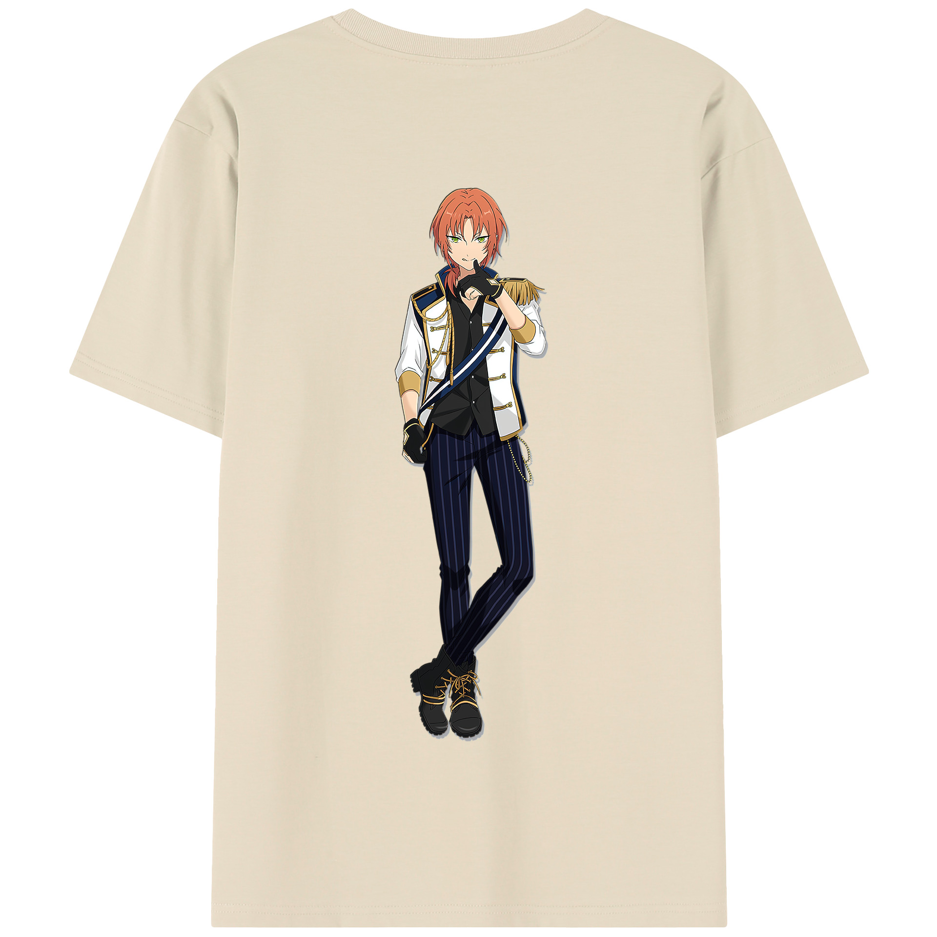（画像用） あんさんぶるスターズ! Ensemble Stars 綿100％半袖Tシャツ（背面プリント）