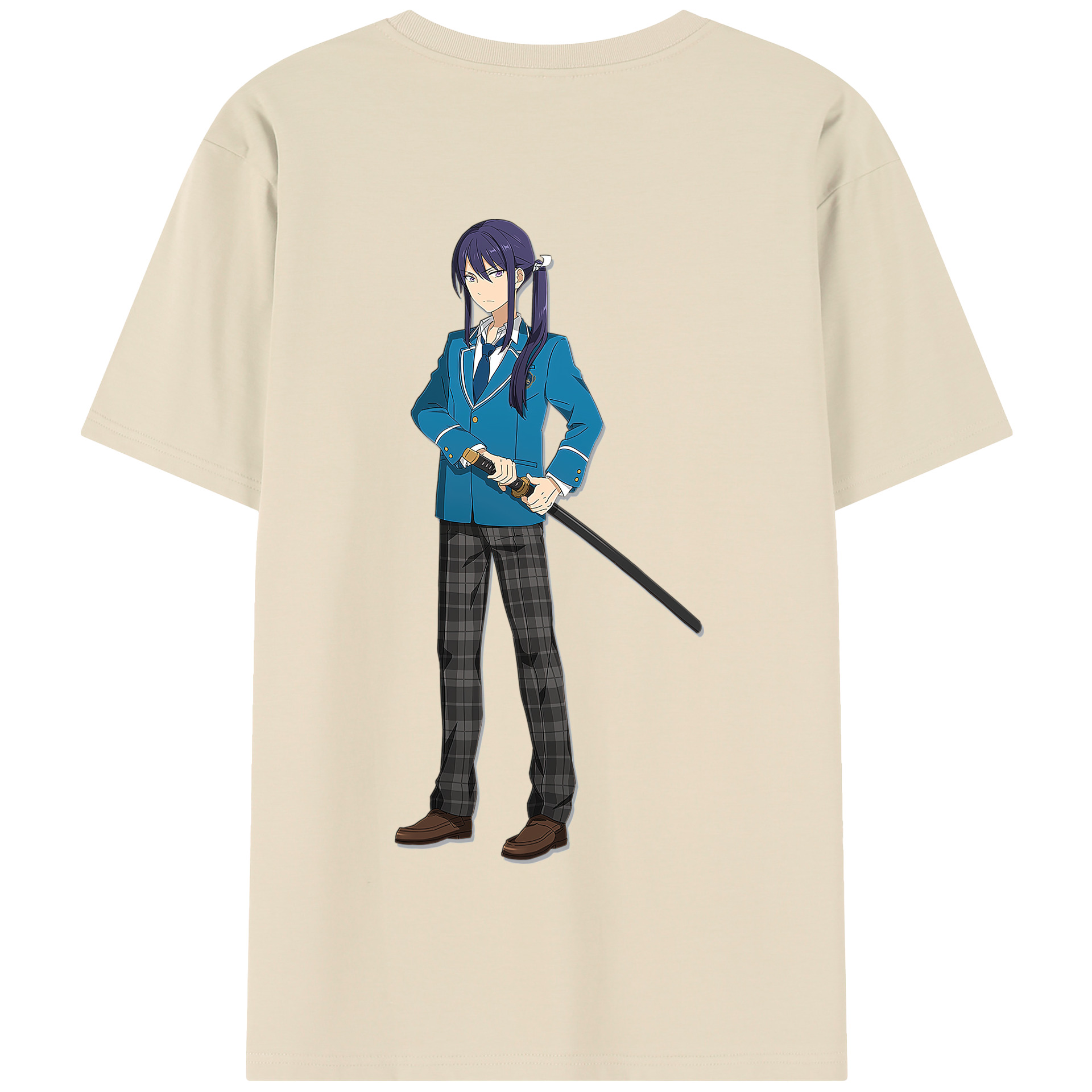 （画像用） あんさんぶるスターズ! Ensemble Stars 綿100％半袖Tシャツ（背面プリント）