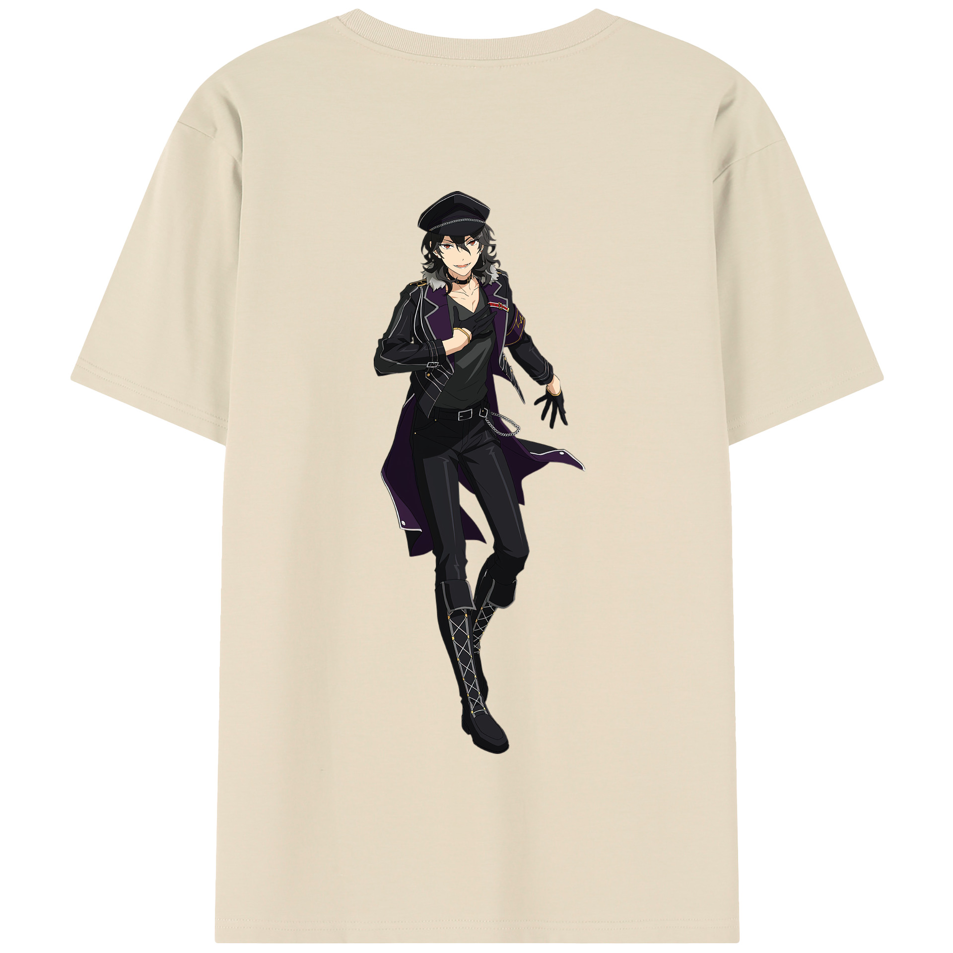 （画像用） あんさんぶるスターズ! Ensemble Stars 綿100％半袖Tシャツ（背面プリント）