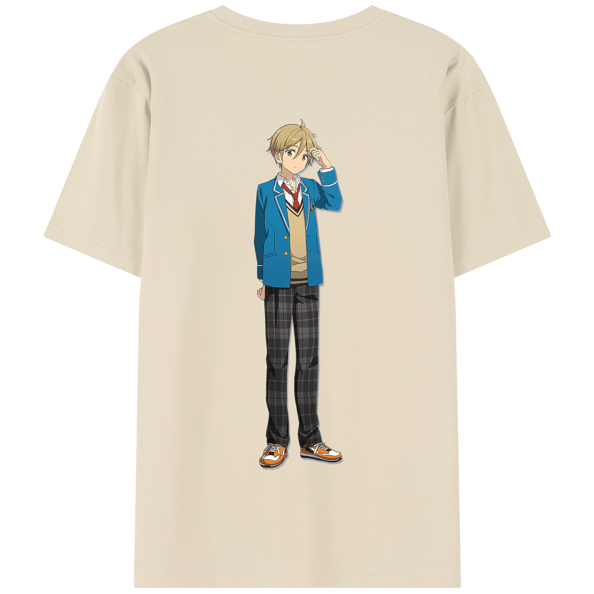 （画像用） あんさんぶるスターズ! Ensemble Stars 綿100％半袖Tシャツ（背面プリント）