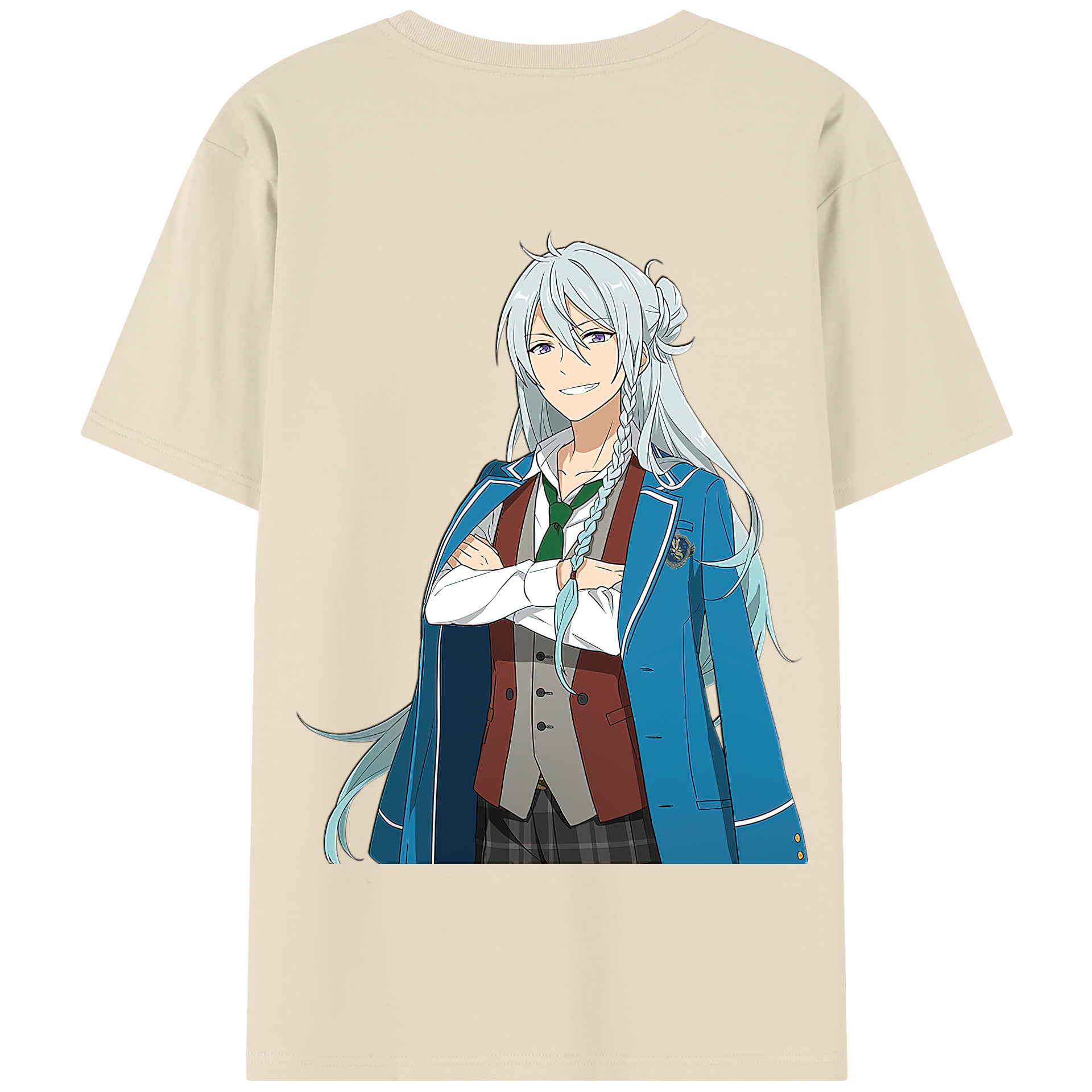 （画像用） あんさんぶるスターズ! Ensemble Stars 綿100％半袖Tシャツ（背面プリント）