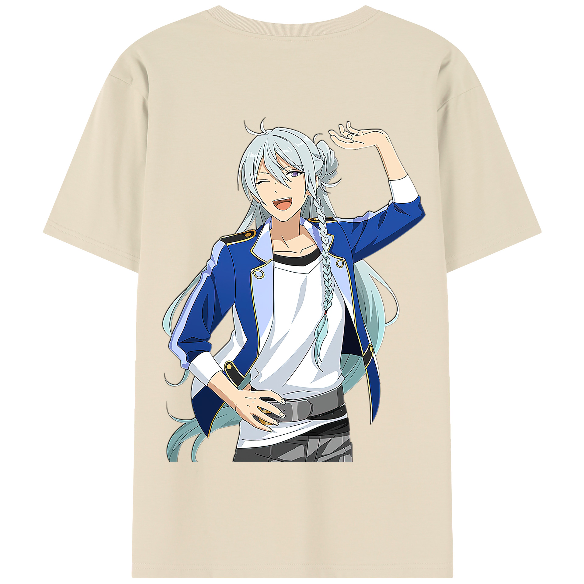 （画像用） あんさんぶるスターズ! Ensemble Stars 綿100％半袖Tシャツ（背面プリント）
