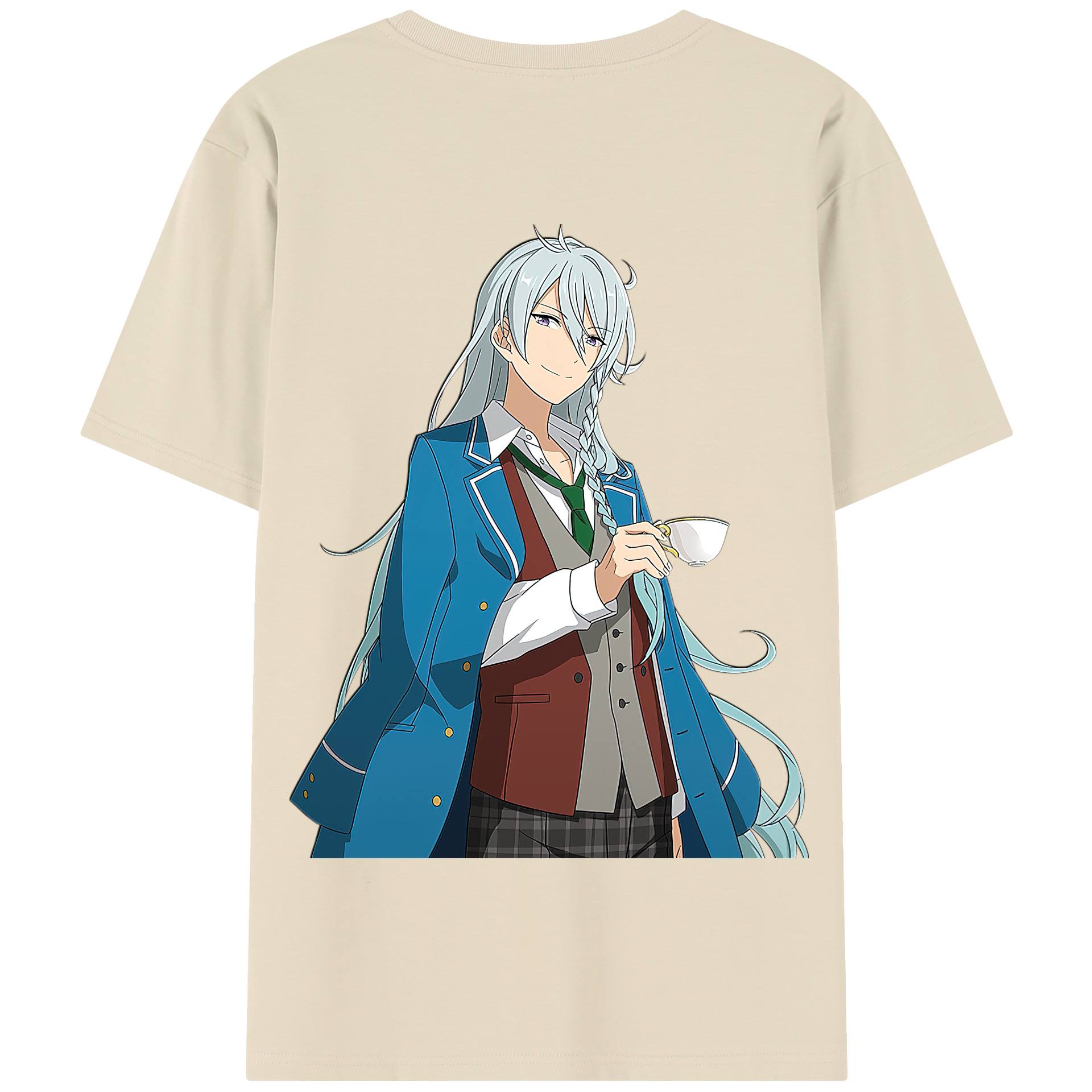 （画像用） あんさんぶるスターズ! Ensemble Stars 綿100％半袖Tシャツ（背面プリント）