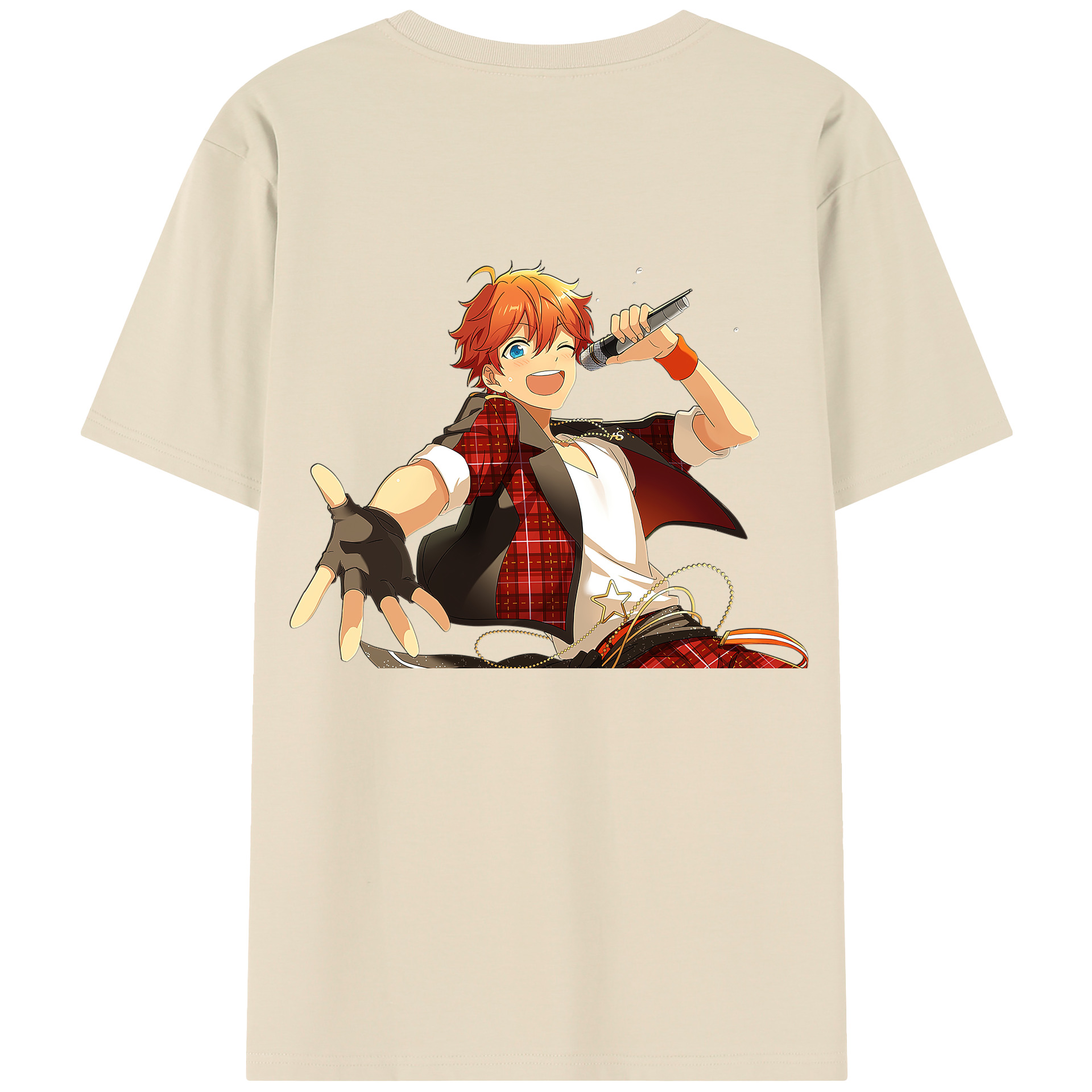 （画像用） あんさんぶるスターズ! Ensemble Stars 綿100％半袖Tシャツ（背面プリント）