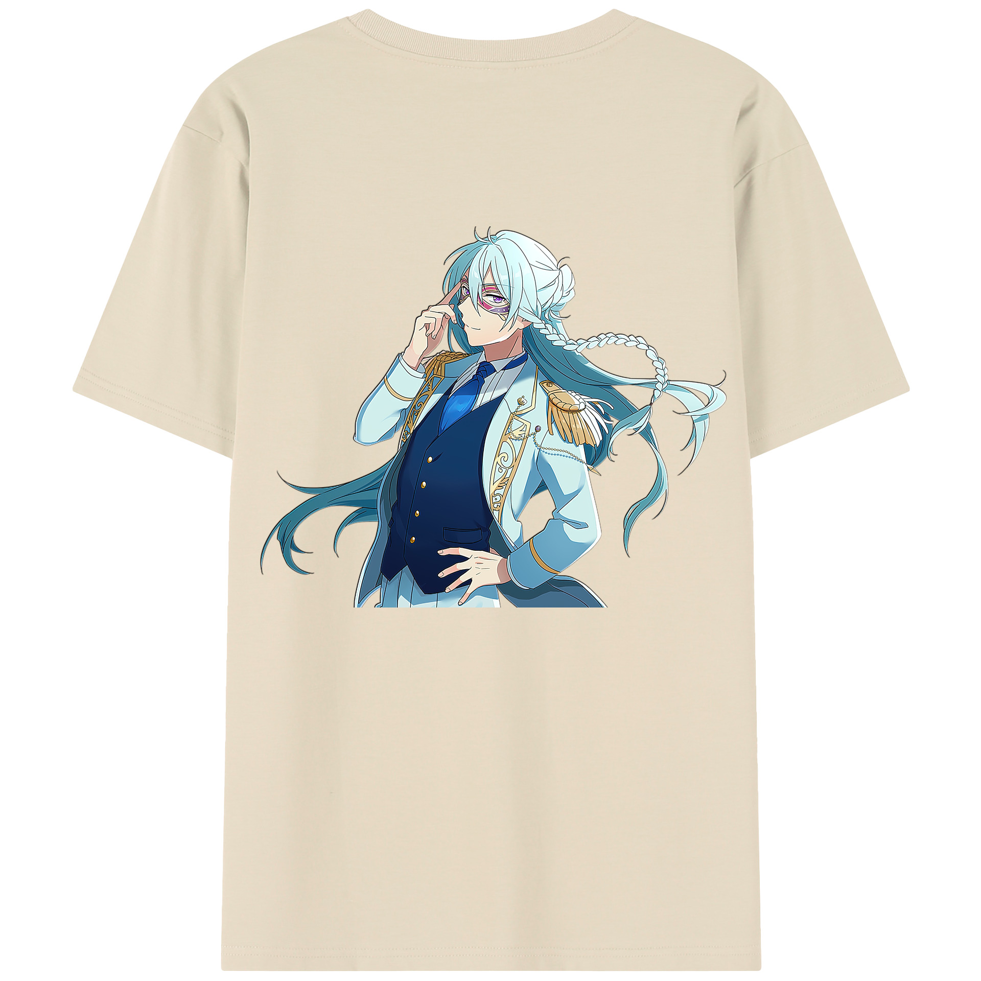 （画像用） あんさんぶるスターズ! Ensemble Stars 綿100％半袖Tシャツ（背面プリント）