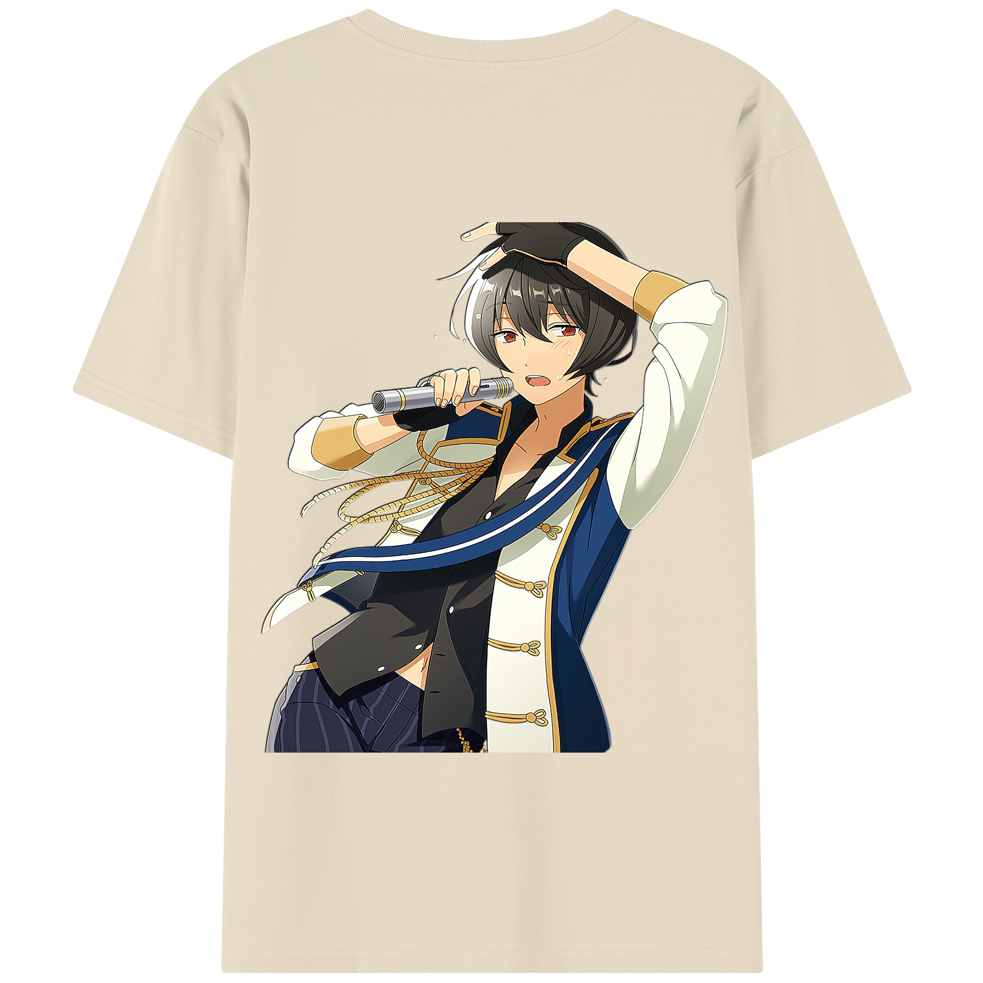 （画像用） あんさんぶるスターズ! Ensemble Stars 綿100％半袖Tシャツ（背面プリント）