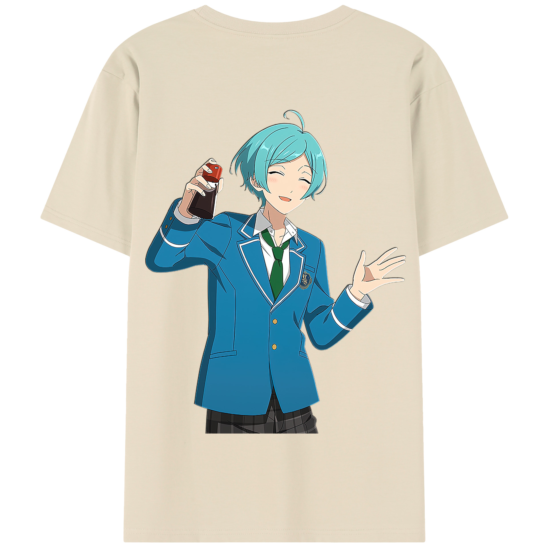 （画像用） あんさんぶるスターズ! Ensemble Stars 綿100％半袖Tシャツ（背面プリント）