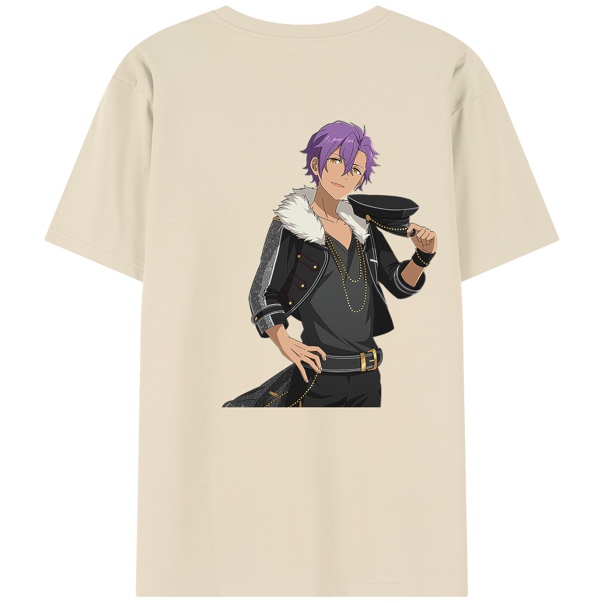 （画像用） あんさんぶるスターズ! Ensemble Stars 綿100％半袖Tシャツ（背面プリント）
