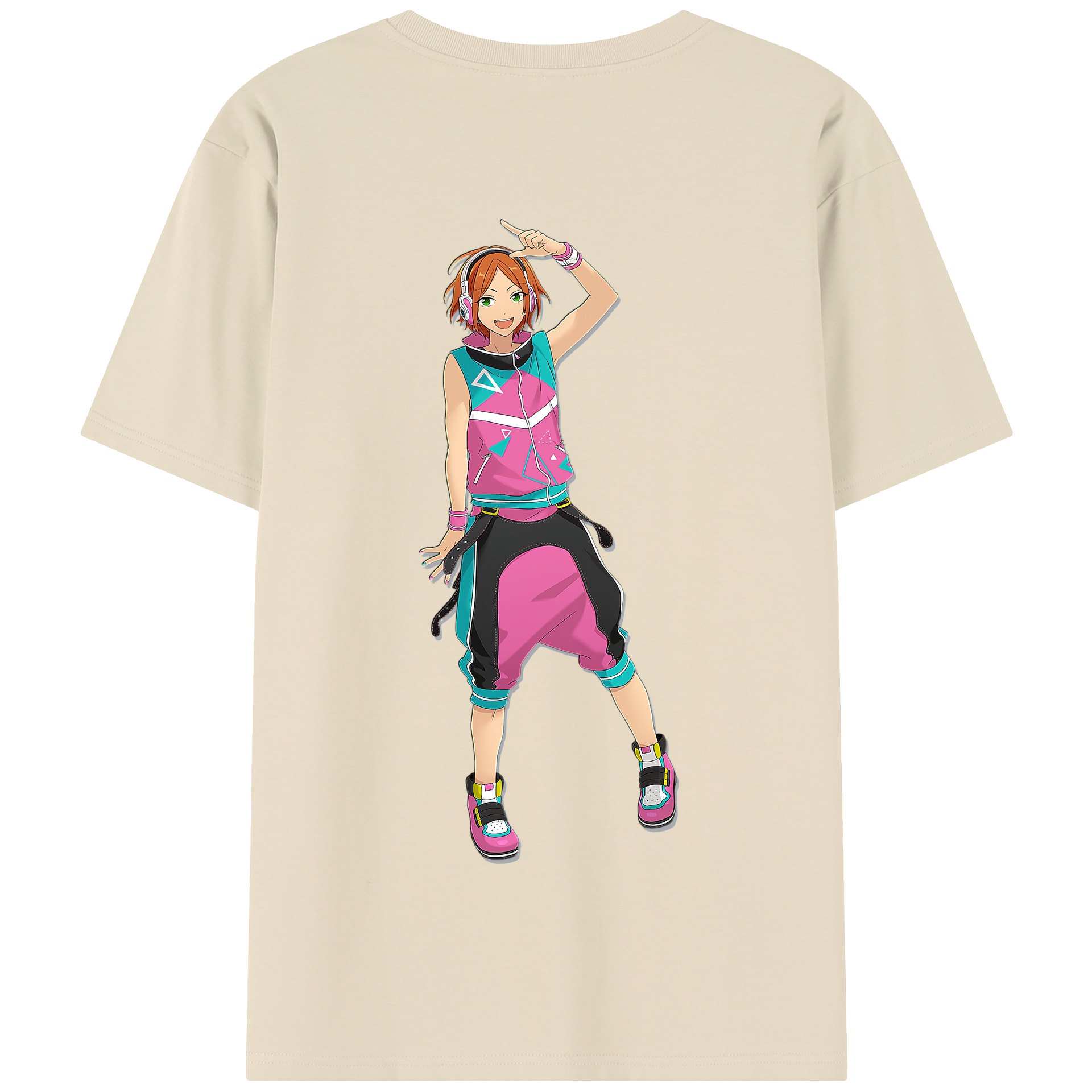 （画像用） あんさんぶるスターズ! Ensemble Stars 綿100％半袖Tシャツ（背面プリント）