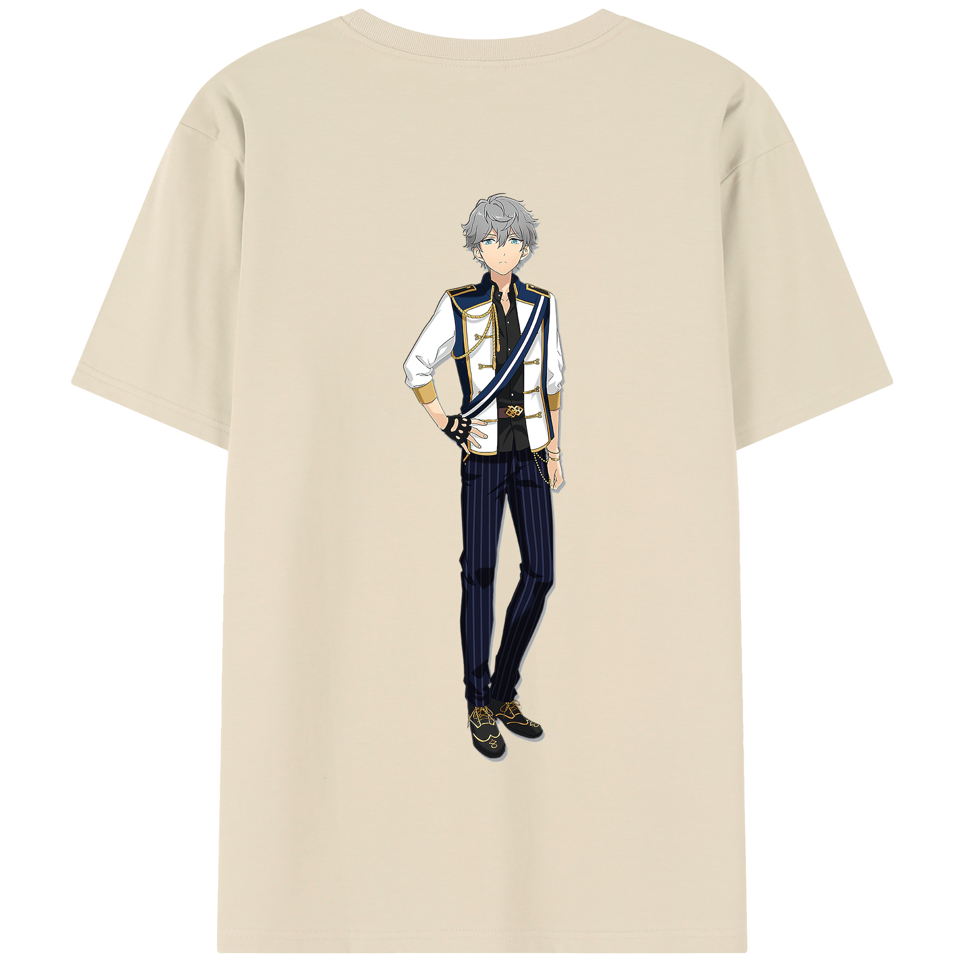 （画像用） あんさんぶるスターズ! Ensemble Stars 綿100％半袖Tシャツ（背面プリント）
