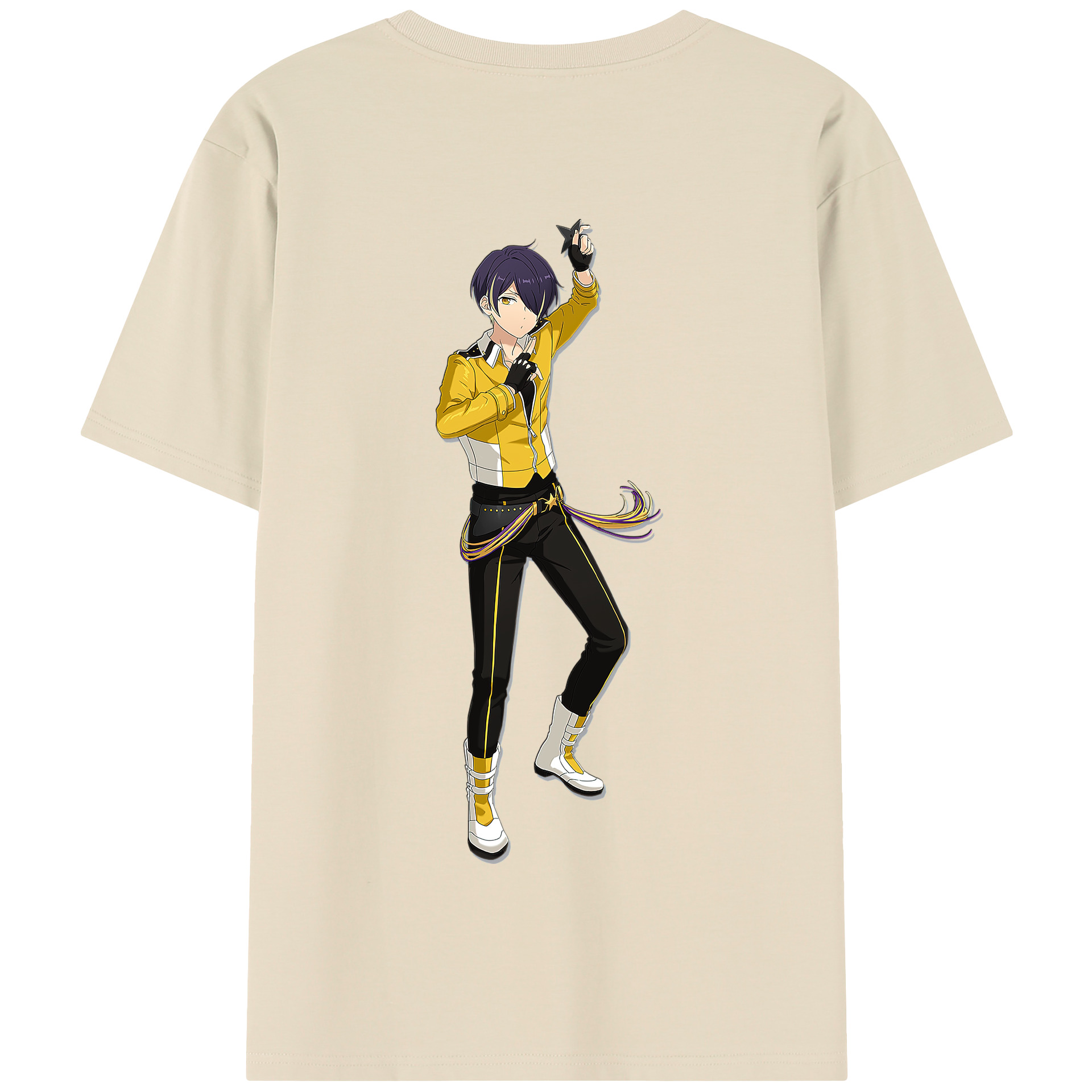 （画像用） あんさんぶるスターズ! Ensemble Stars 綿100％半袖Tシャツ（背面プリント）