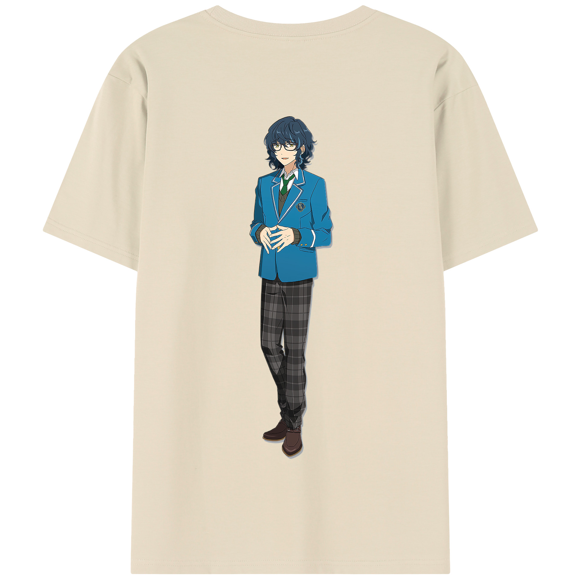 （画像用） あんさんぶるスターズ! Ensemble Stars 綿100％半袖Tシャツ（背面プリント）