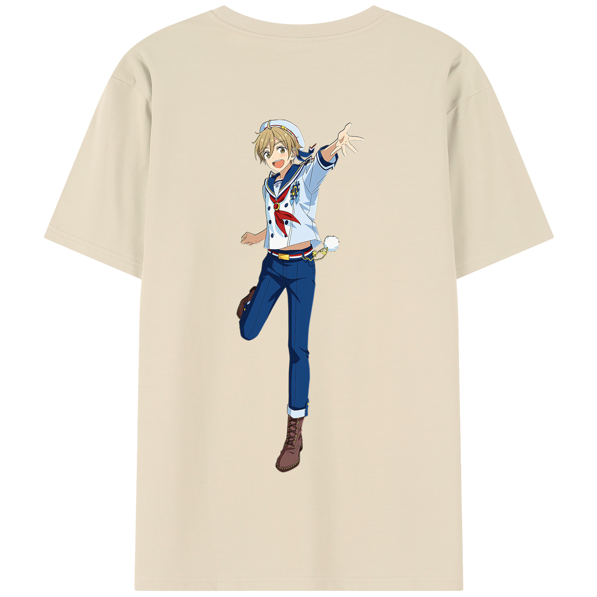 （画像用） あんさんぶるスターズ! Ensemble Stars 綿100％半袖Tシャツ（背面プリント）